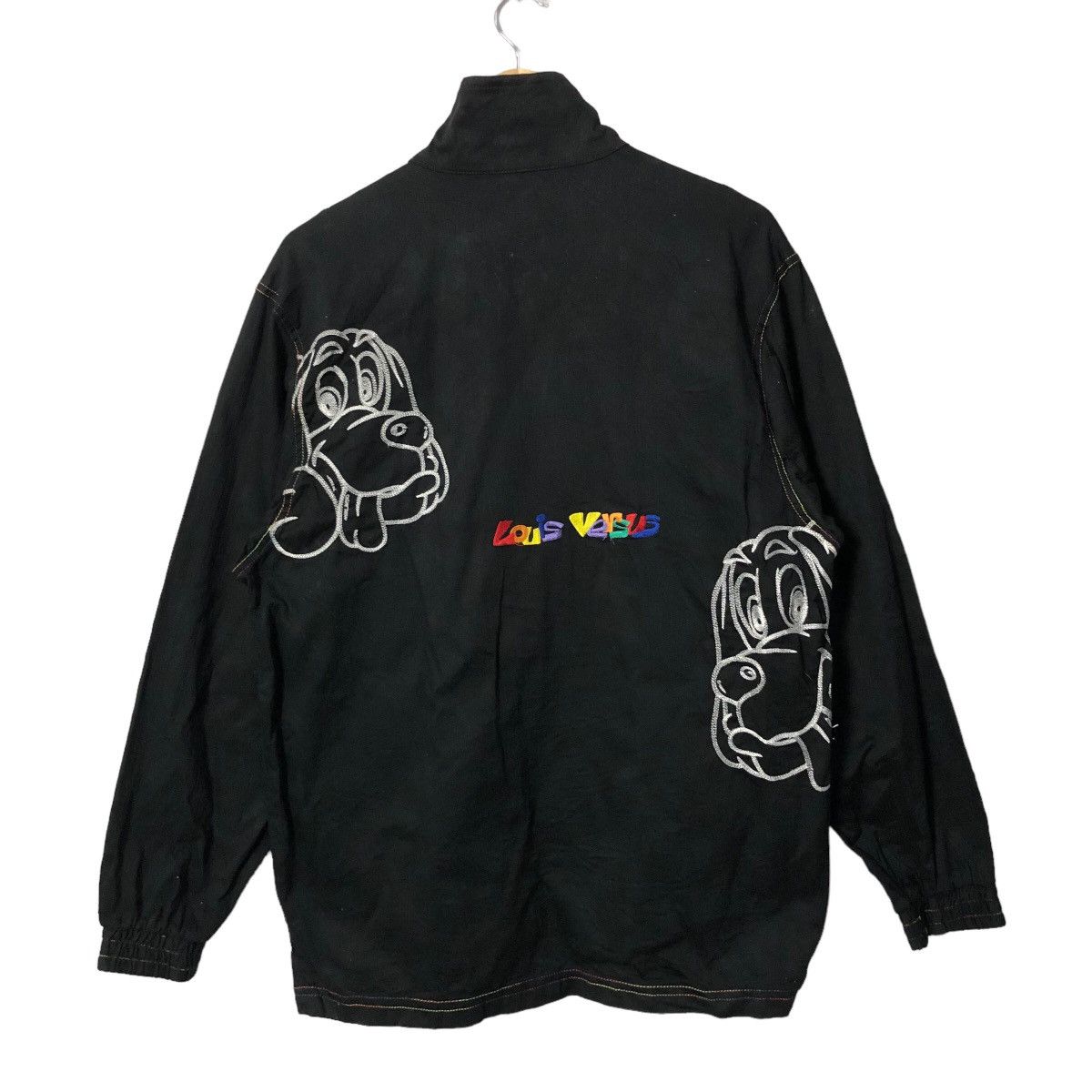Japanese Brand × Versus × Vintage Vintage Louis Versus Embroidery Big Logo Zipper Ups Jacket Size US L / EU 52-54 / 3 - 7 Thumbnail