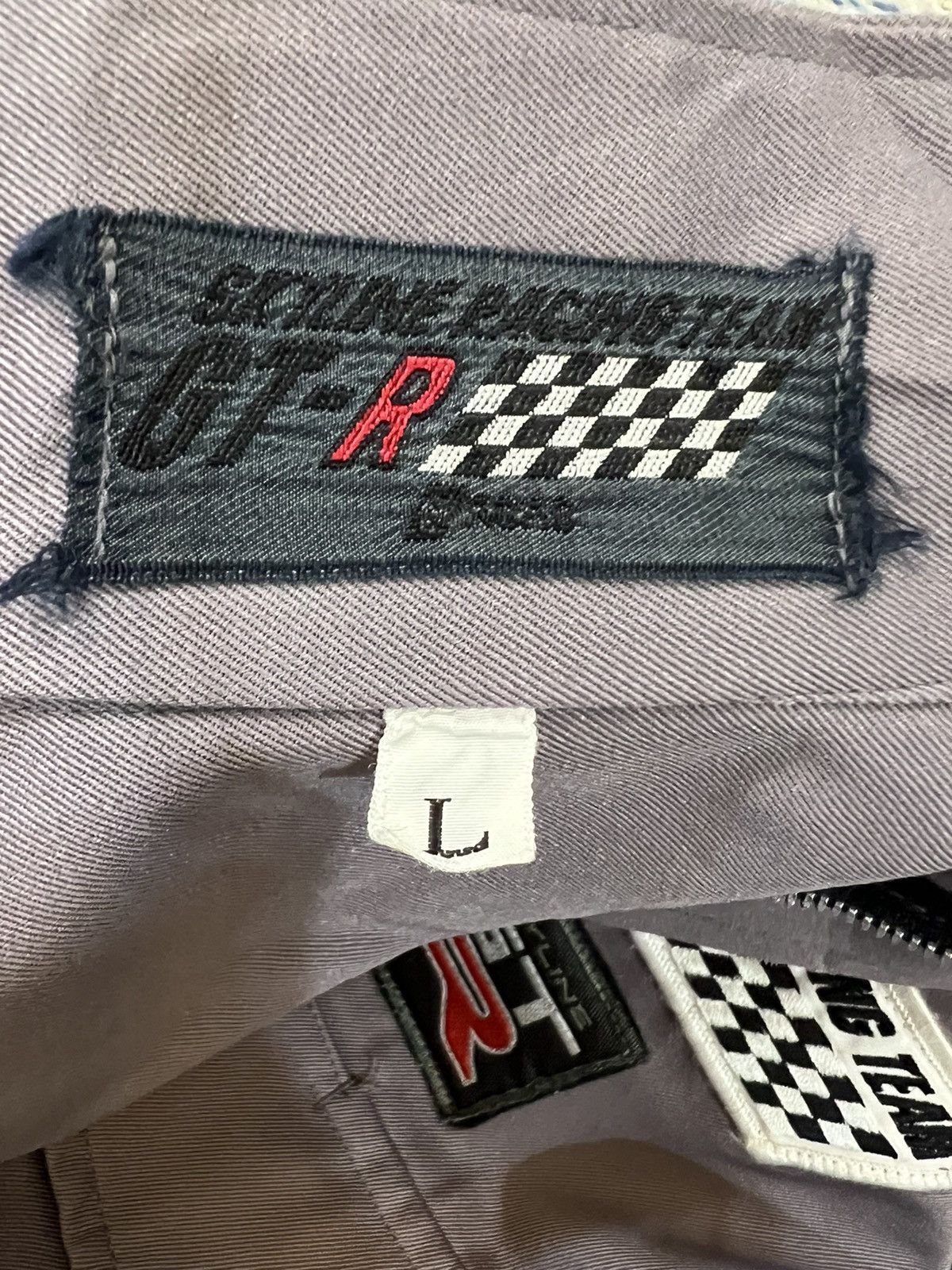 Japanese Brand Skyline Racing Team GT-R Overall Big Logo Embroidered Size US 37 - 9 Thumbnail
