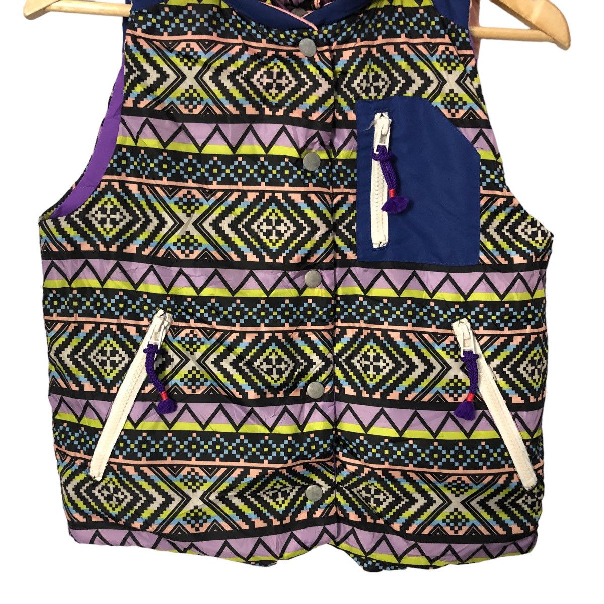 Other Vintage Workers Garage Reversible Fullprint Hoodie Vest Size US S / EU 44-46 / 1 - 3 Thumbnail