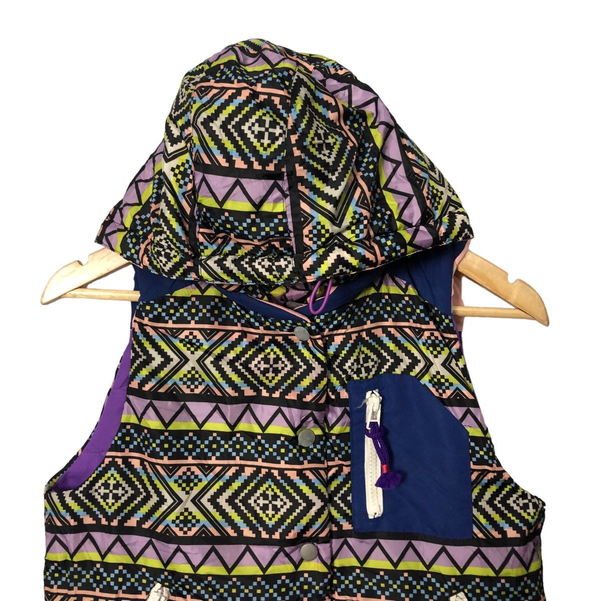 Other Vintage Workers Garage Reversible Fullprint Hoodie Vest Size US S / EU 44-46 / 1 - 2 Thumbnail