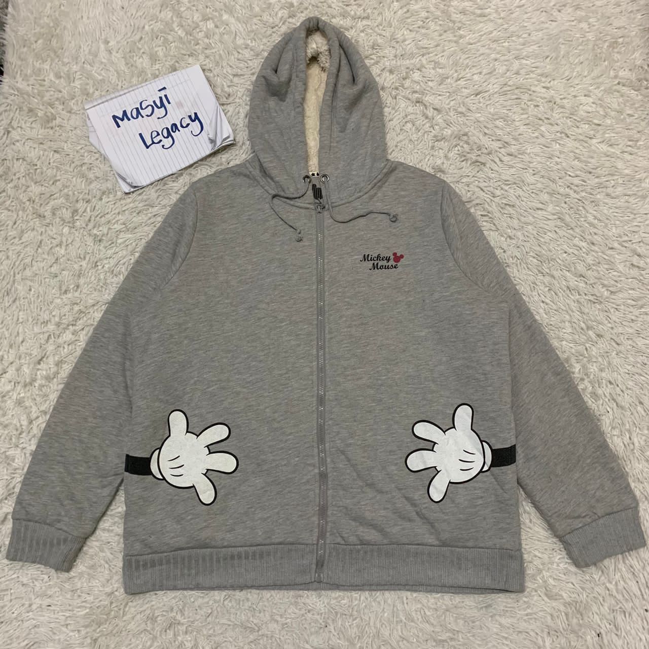 Disney Mickey Mouse Disney hoodie zip sweater jacket Size US XL / EU 56 / 4 - 2 Thumbnail