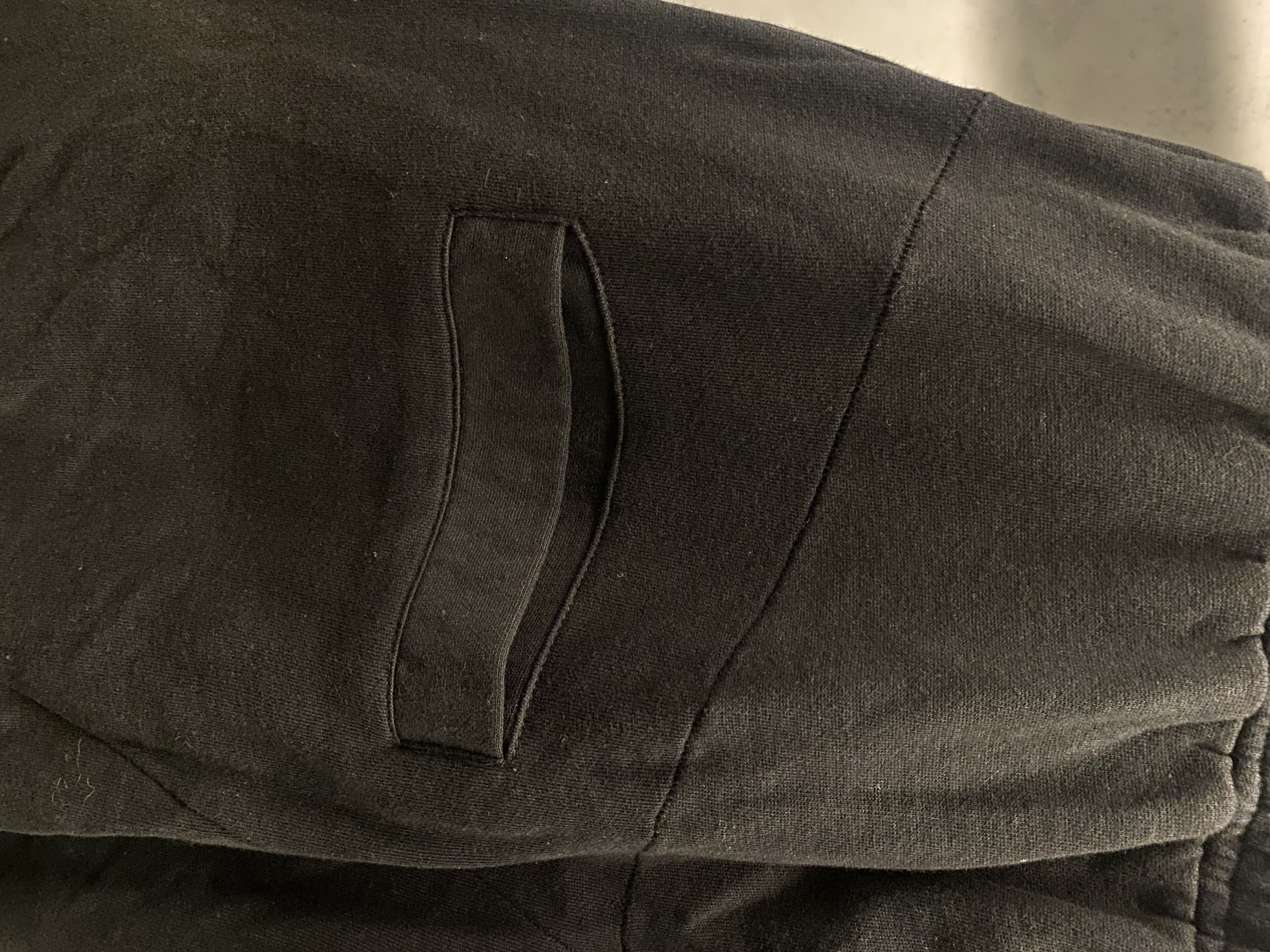 First Aid To The Injured BLACK DROPCROTCH SWEATPANTS Size US 34 / EU 50 - 4 Thumbnail