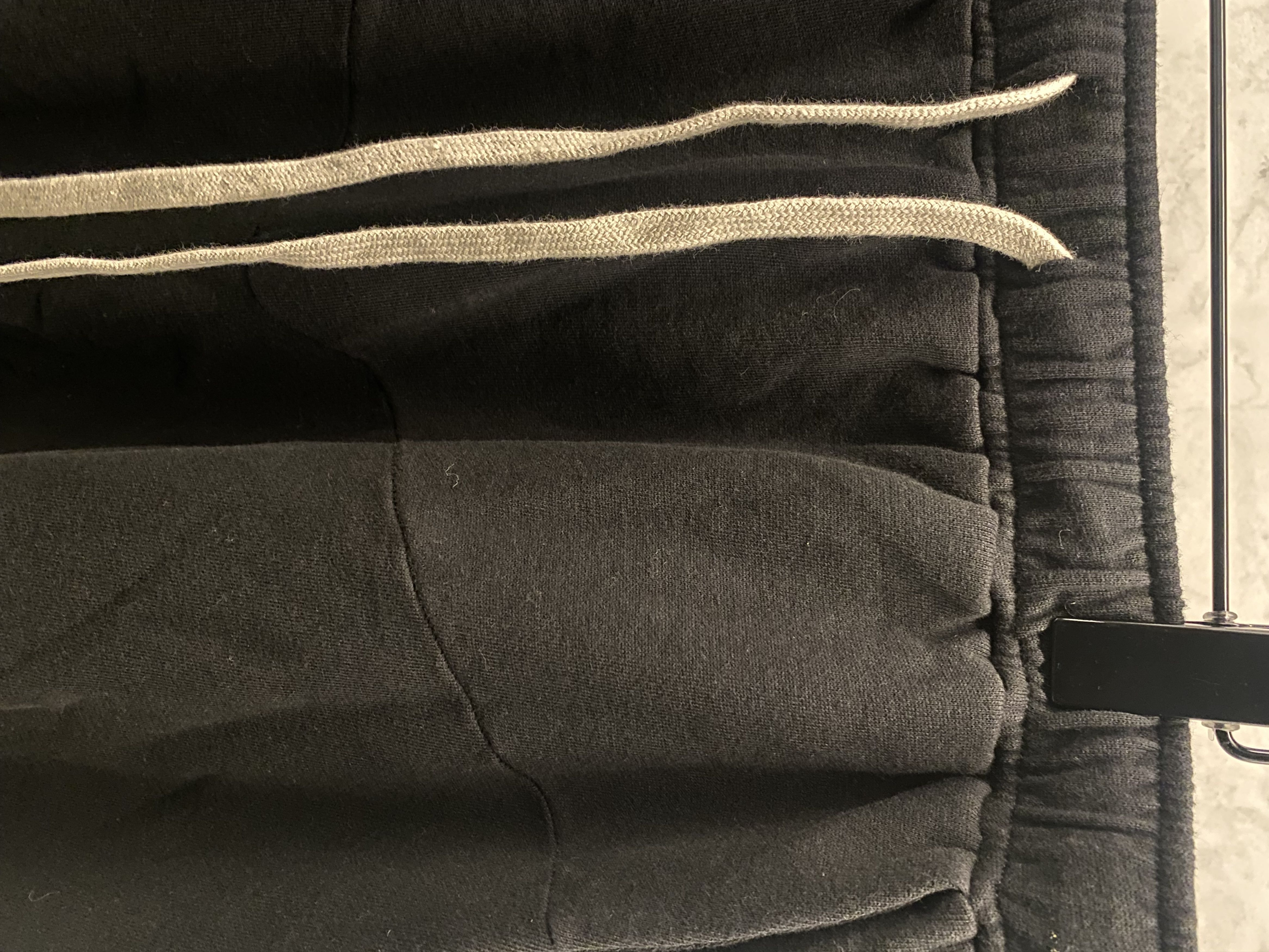 First Aid To The Injured BLACK DROPCROTCH SWEATPANTS Size US 34 / EU 50 - 7 Thumbnail