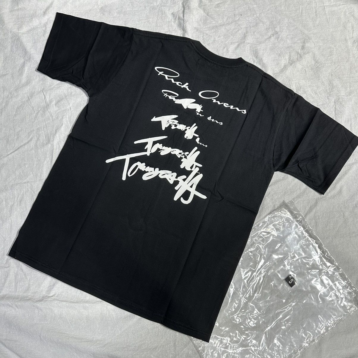 Rick Owens Tommy Cash × Rick Owens T-Shirt Black - Small Size US S / EU 44-46 / 1 - 2 Thumbnail