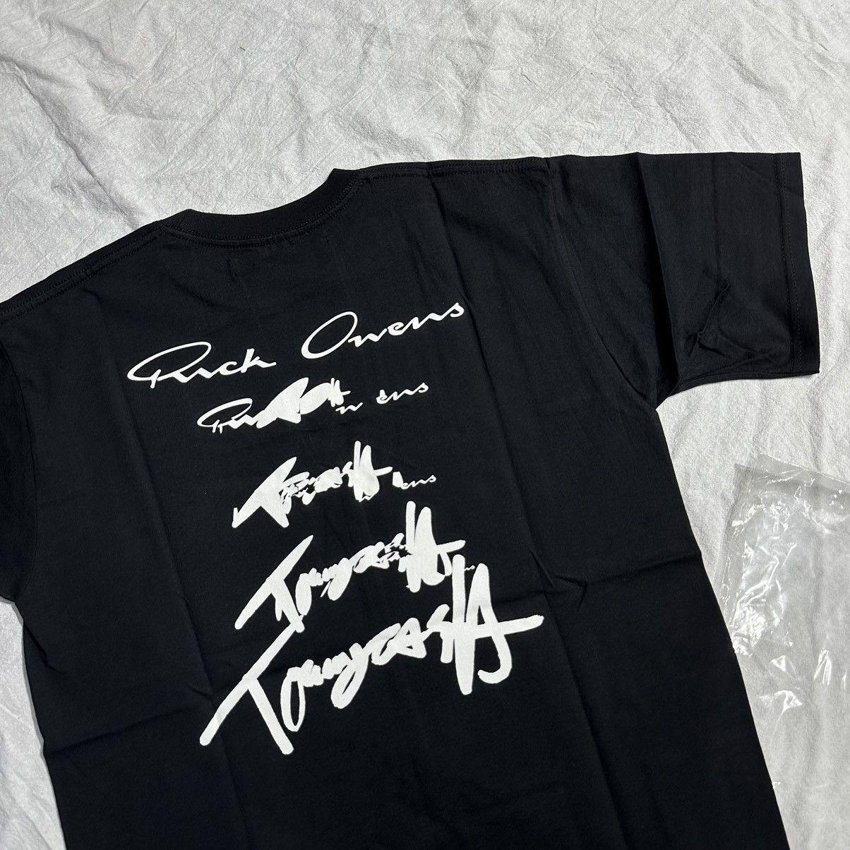 Rick Owens Tommy Cash × Rick Owens T-Shirt Black - Small Size US S / EU 44-46 / 1 - 4 Thumbnail