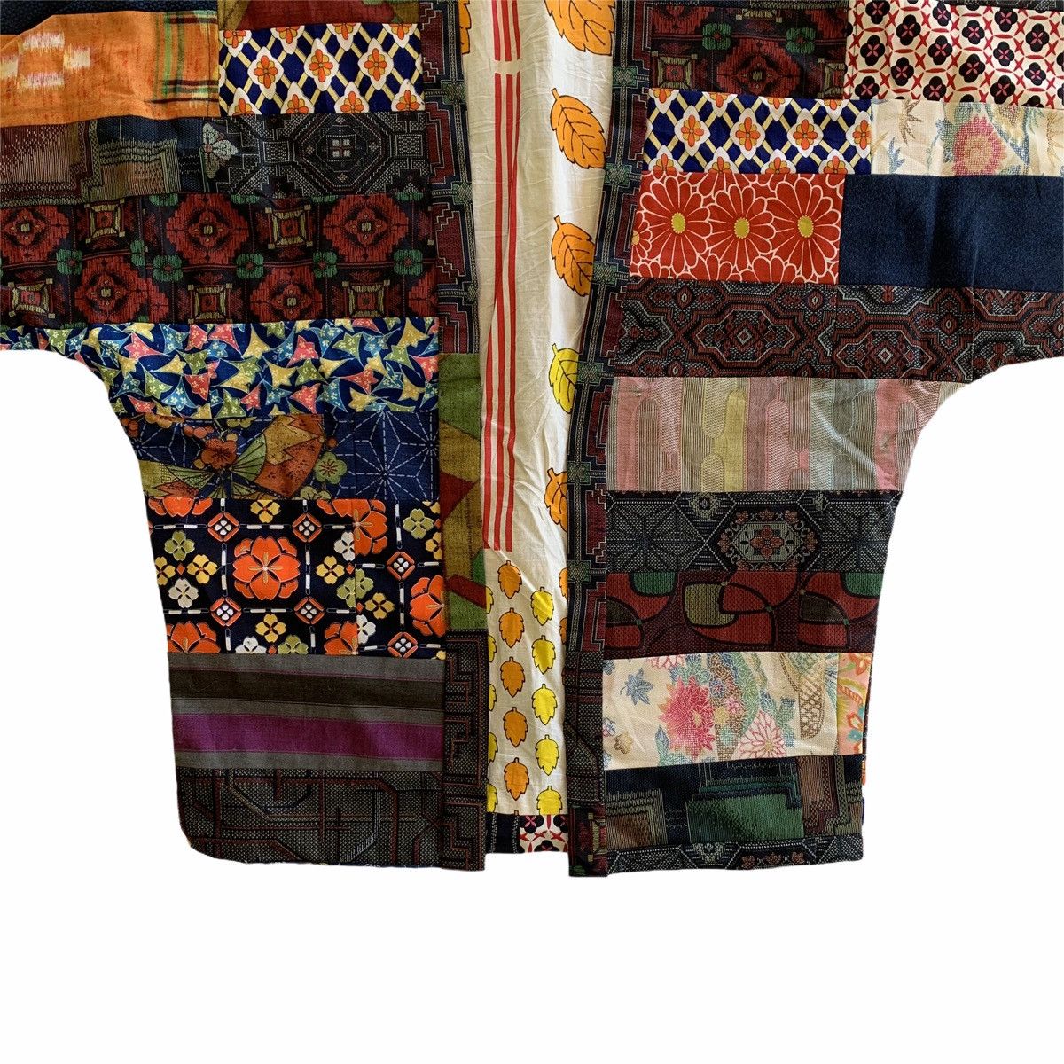Japanese Brand Japan Multicolor Patchwork Kimono Cardigan Kapital-Styled Size US L / EU 52-54 / 3 - 9 Thumbnail