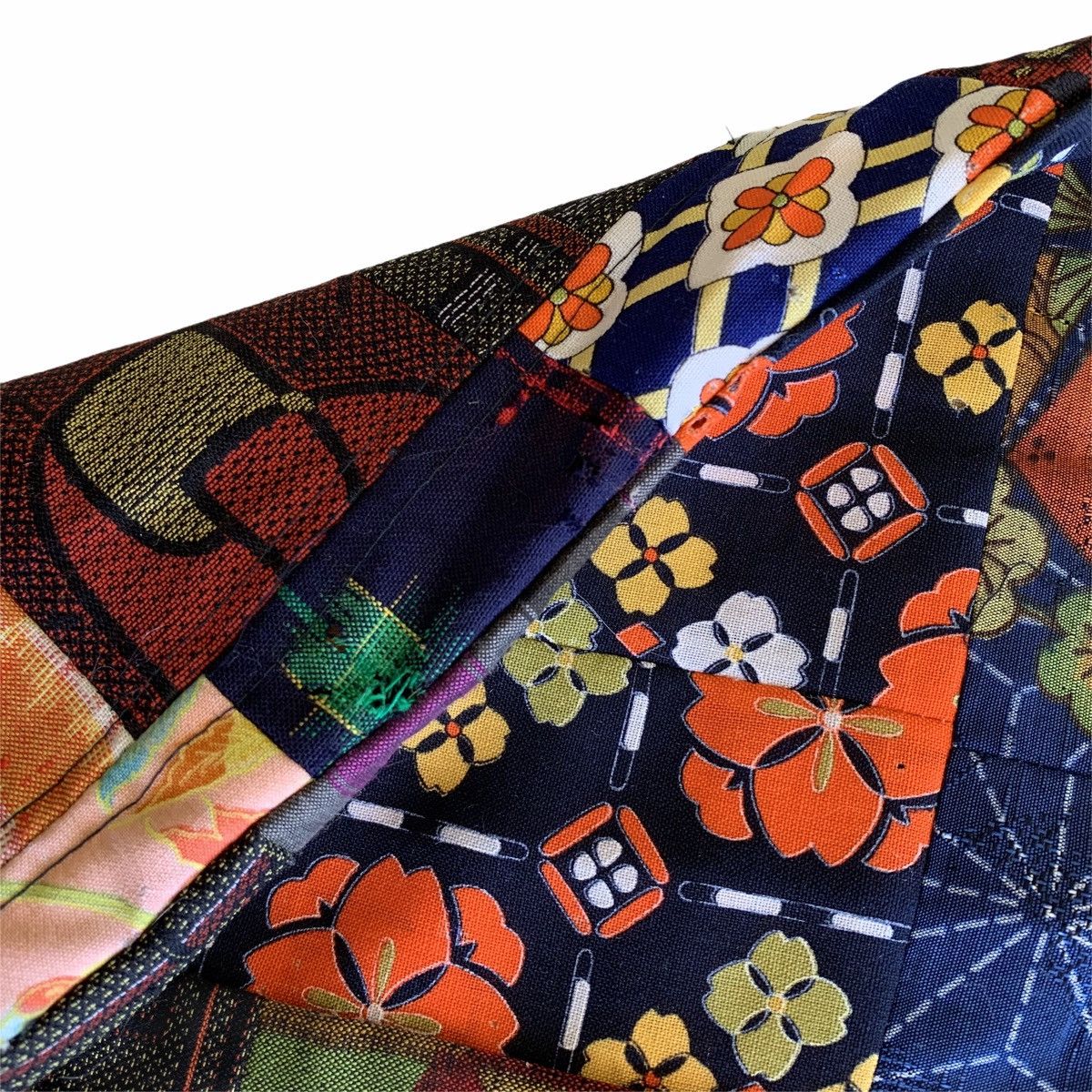 Japanese Brand Japan Multicolor Patchwork Kimono Cardigan Kapital-Styled Size US L / EU 52-54 / 3 - 14 Thumbnail