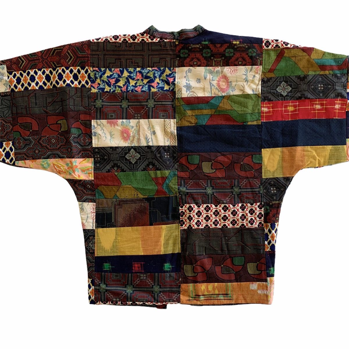 Japanese Brand Japan Multicolor Patchwork Kimono Cardigan Kapital-Styled Size US L / EU 52-54 / 3 - 13 Thumbnail