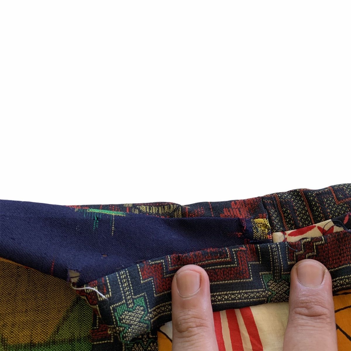 Japanese Brand Japan Multicolor Patchwork Kimono Cardigan Kapital-Styled Size US L / EU 52-54 / 3 - 17 Thumbnail