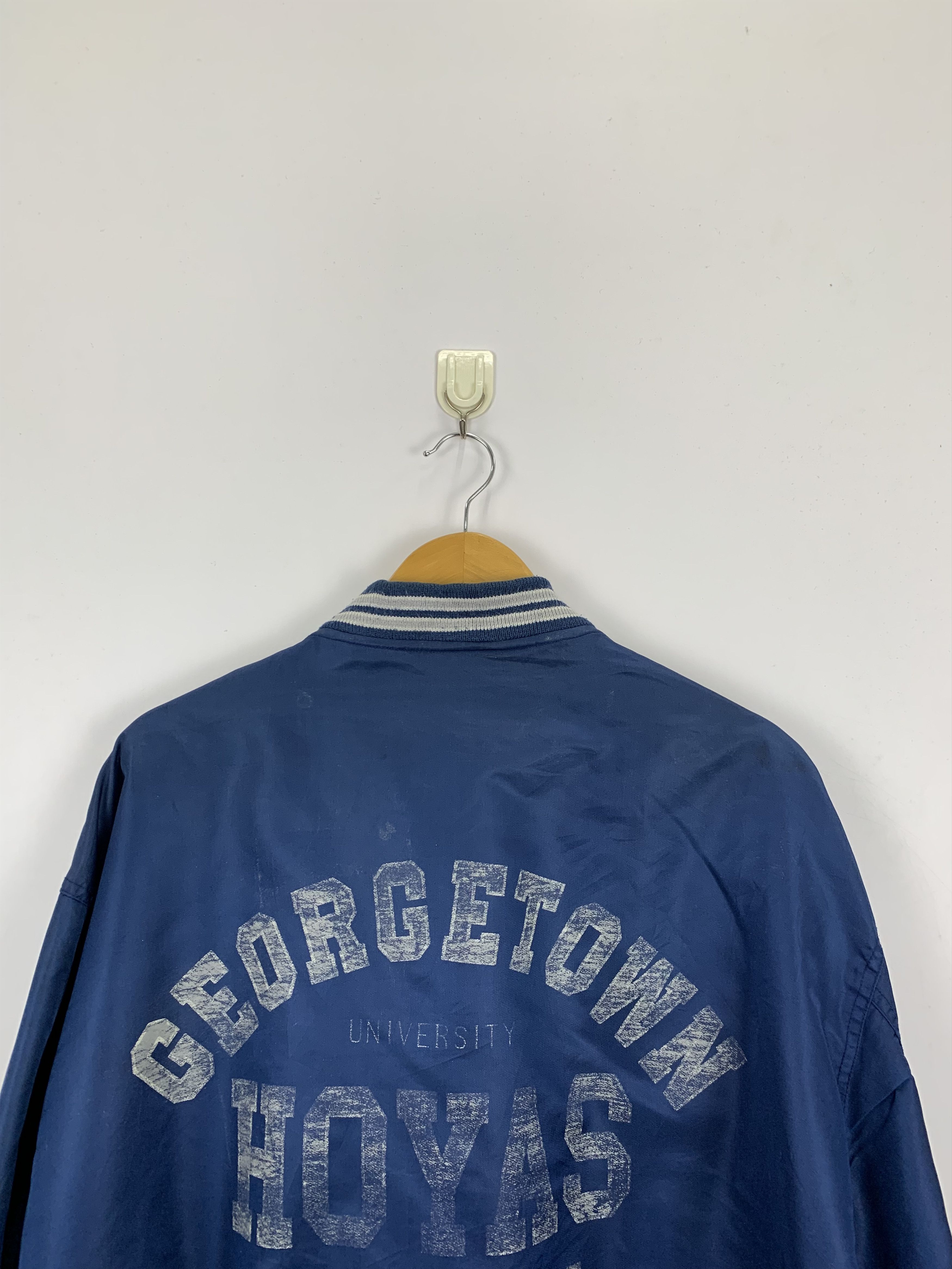 Vintage Vintage 90s US College Georgetown Hoyas Bomber Jacket Size US XXL / EU 58 / 5 - 3 Thumbnail