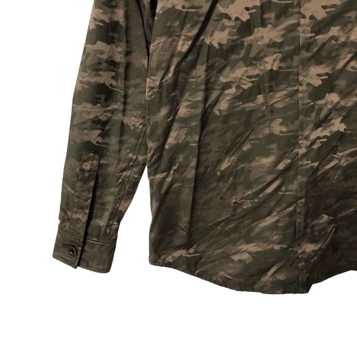 Japanese Brand Vintage Louis Crayon Button Ups Camo Jacket Size S / US 4 / IT 40 - 7 Thumbnail
