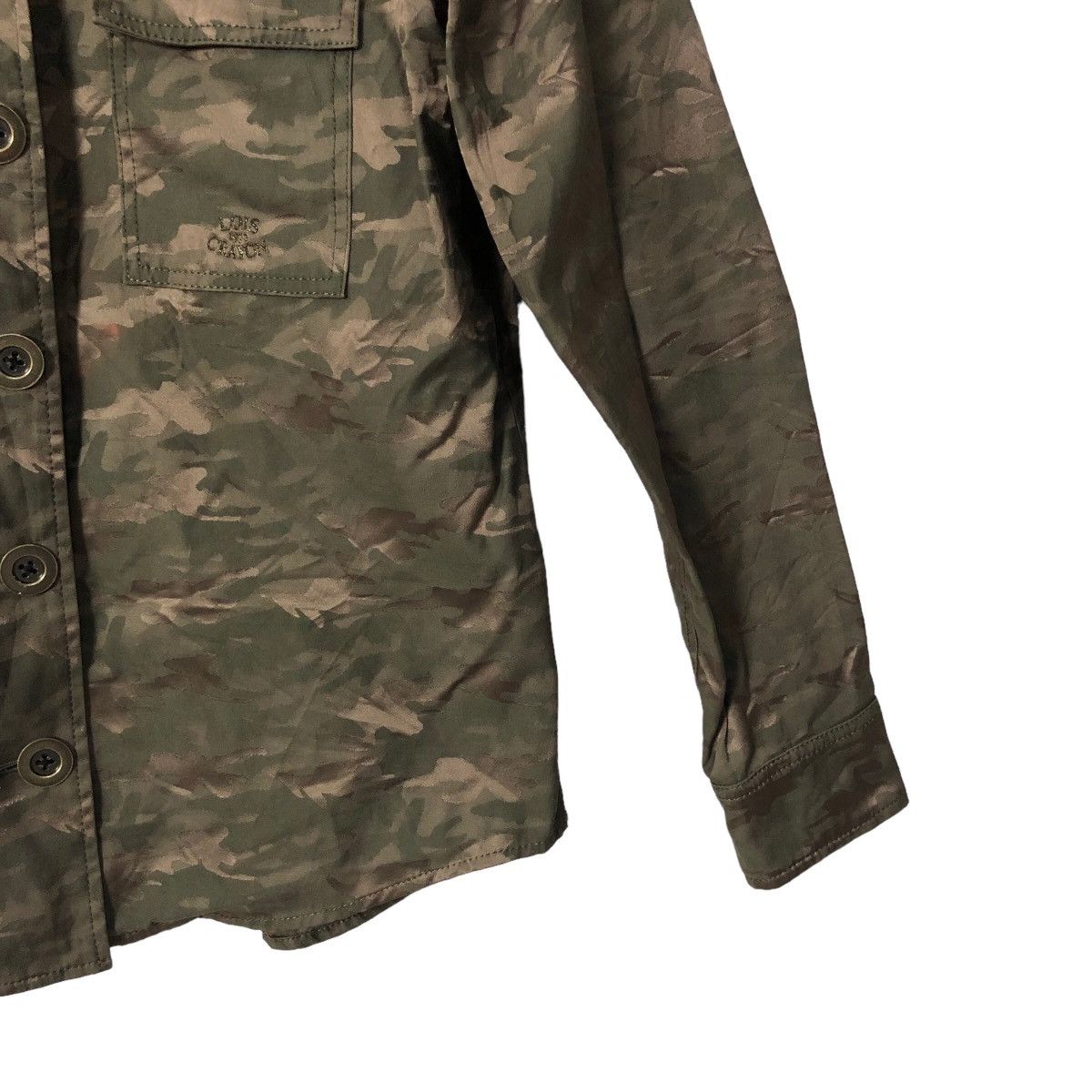 Japanese Brand Vintage Louis Crayon Button Ups Camo Jacket Size S / US 4 / IT 40 - 2 Thumbnail