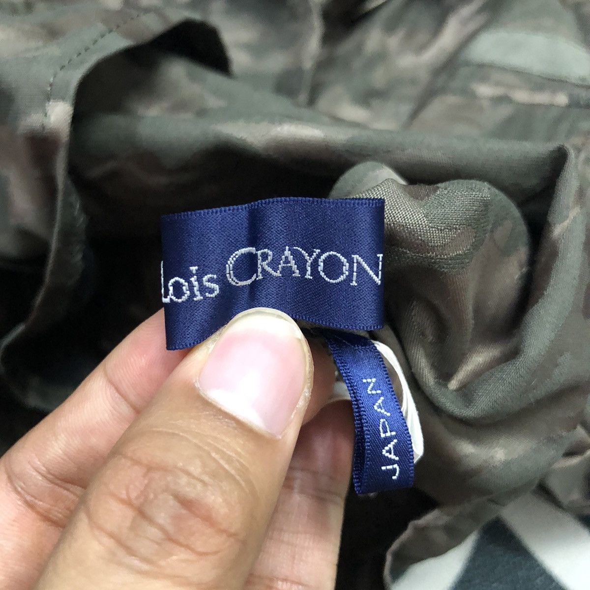 Japanese Brand Vintage Louis Crayon Button Ups Camo Jacket Size S / US 4 / IT 40 - 9 Thumbnail