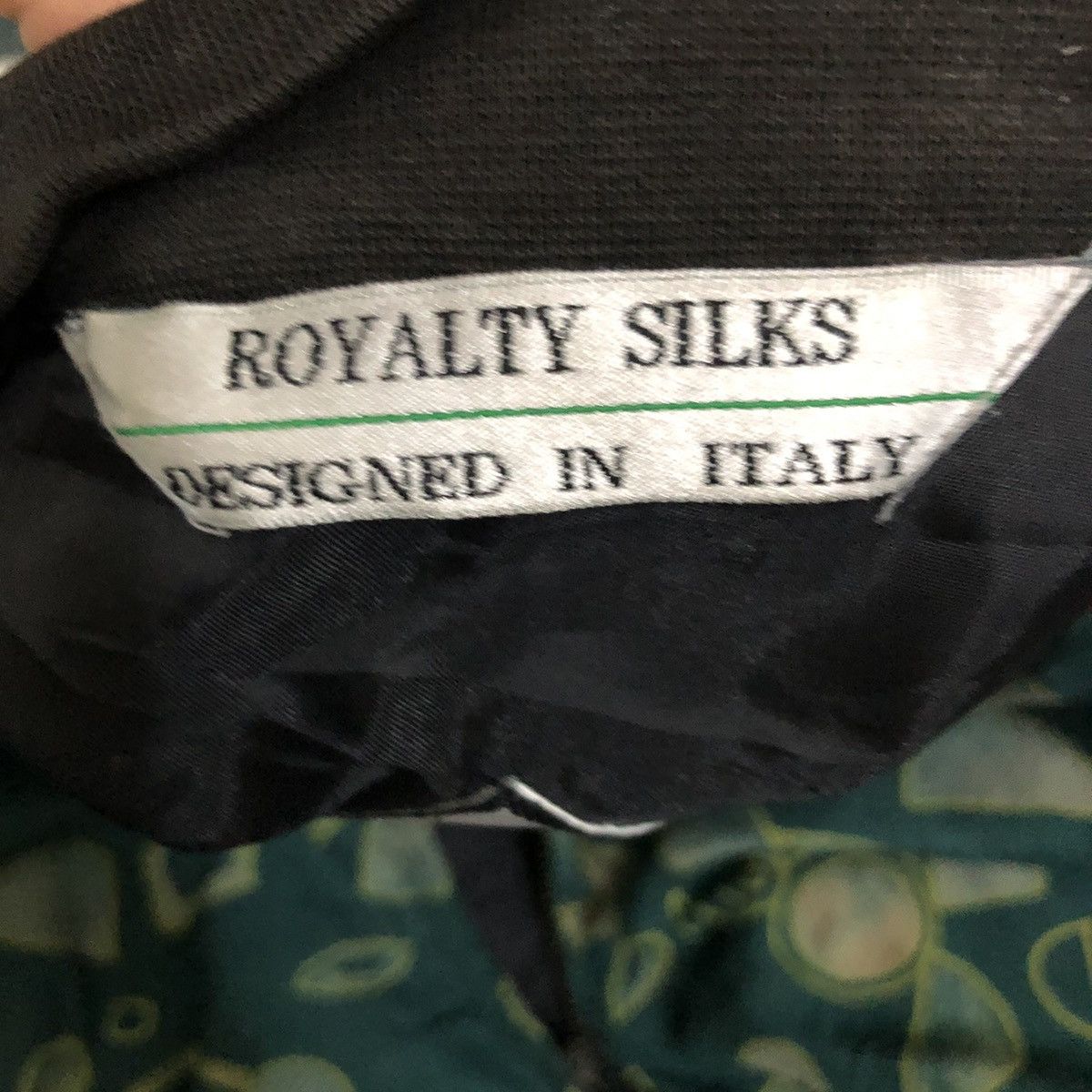 Japanese Brand × Vintage Vintage Royalty Silks Fullprint Zipper Ups Jacket Size US XL / EU 56 / 4 - 10 Thumbnail