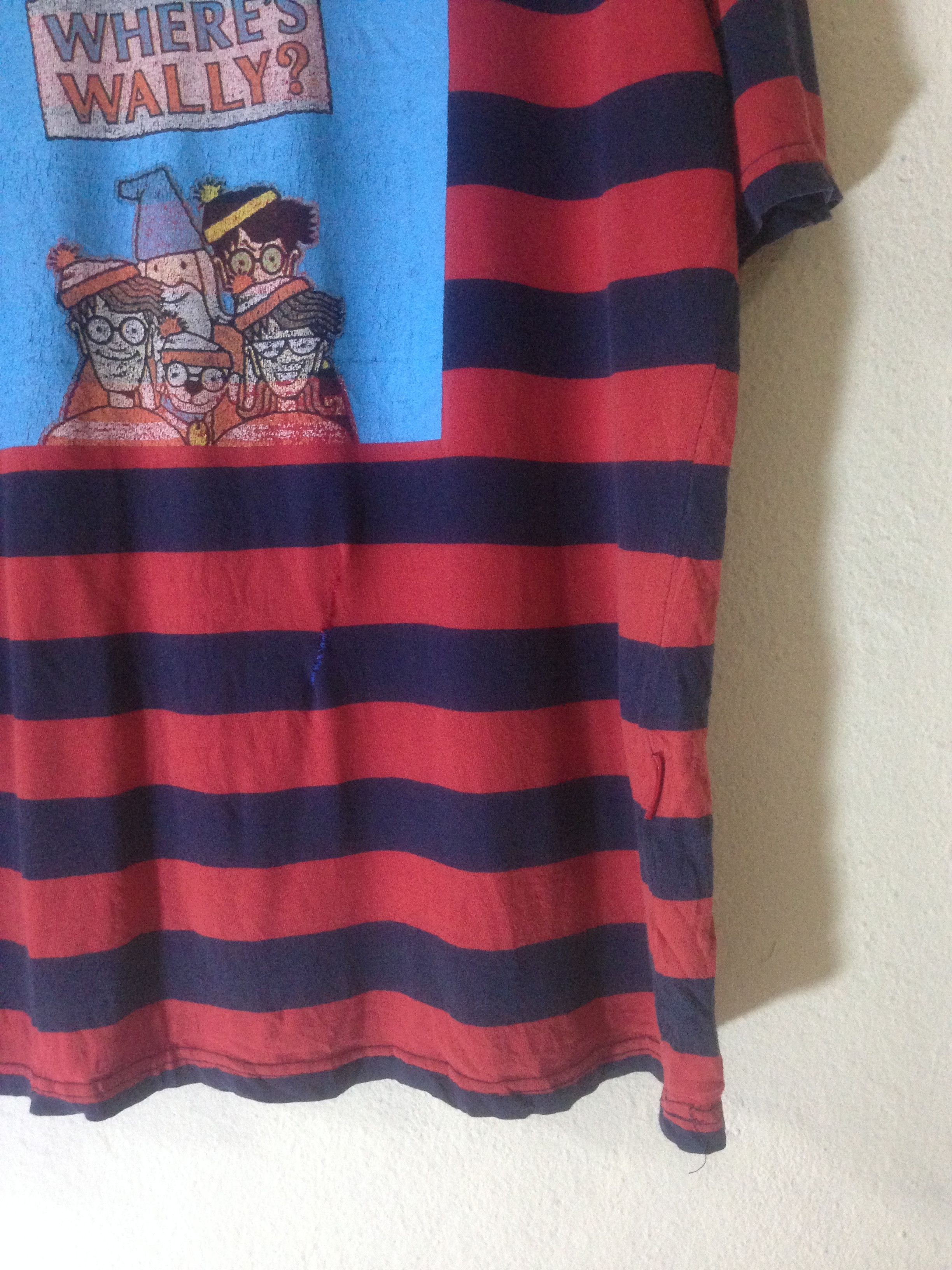 Japanese Brand Taco Where's Wally Tshirt Size US M / EU 48-50 / 2 - 2 Thumbnail