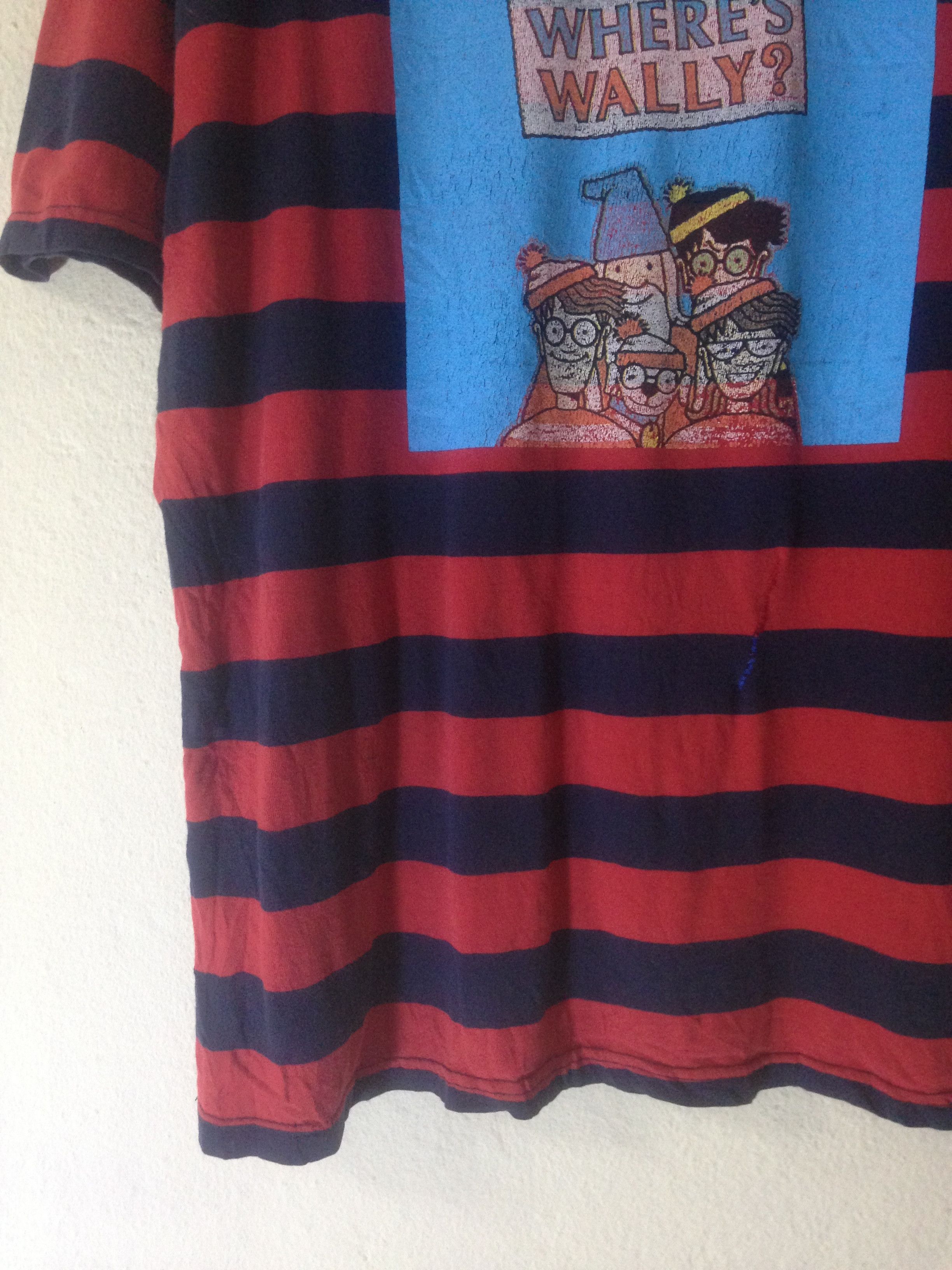 Japanese Brand Taco Where's Wally Tshirt Size US M / EU 48-50 / 2 - 3 Thumbnail