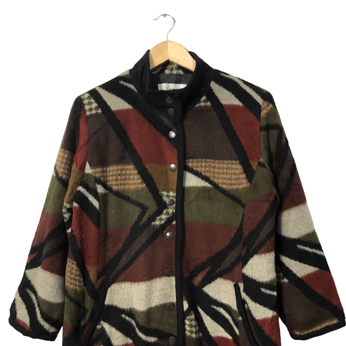 Japanese Brand Vintage Givy Fullprint Button Ups Coat Jacket Size US M / EU 48-50 / 2 - 4 Thumbnail