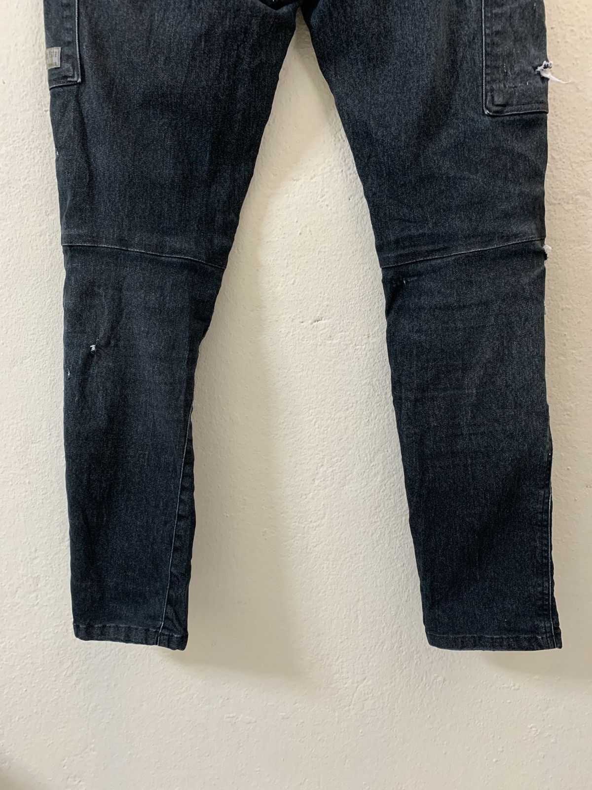 Japanese Brand 12 Frontier Denim Multipocket Cargo Pants Size US 33 - 5 Thumbnail