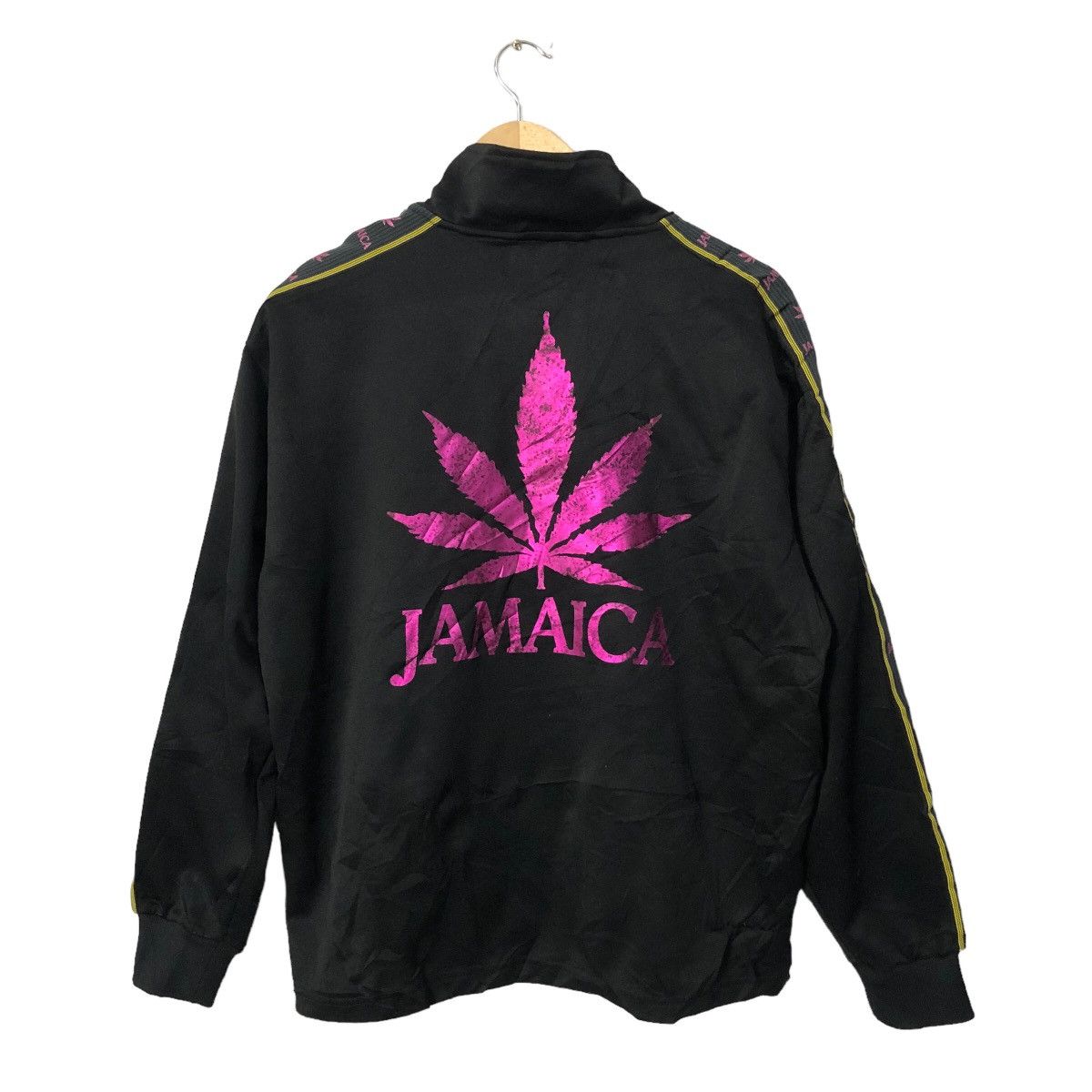 Bob Marley Vintage Jamaica Rasta Spirits Big Logo Zipper Ups Jacket Size US XL / EU 56 / 4 - 1 Thumbnail