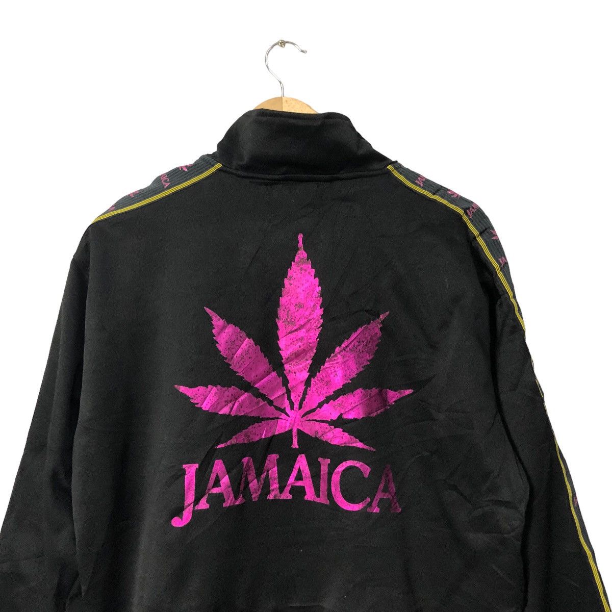 Bob Marley Vintage Jamaica Rasta Spirits Big Logo Zipper Ups Jacket Size US XL / EU 56 / 4 - 11 Thumbnail