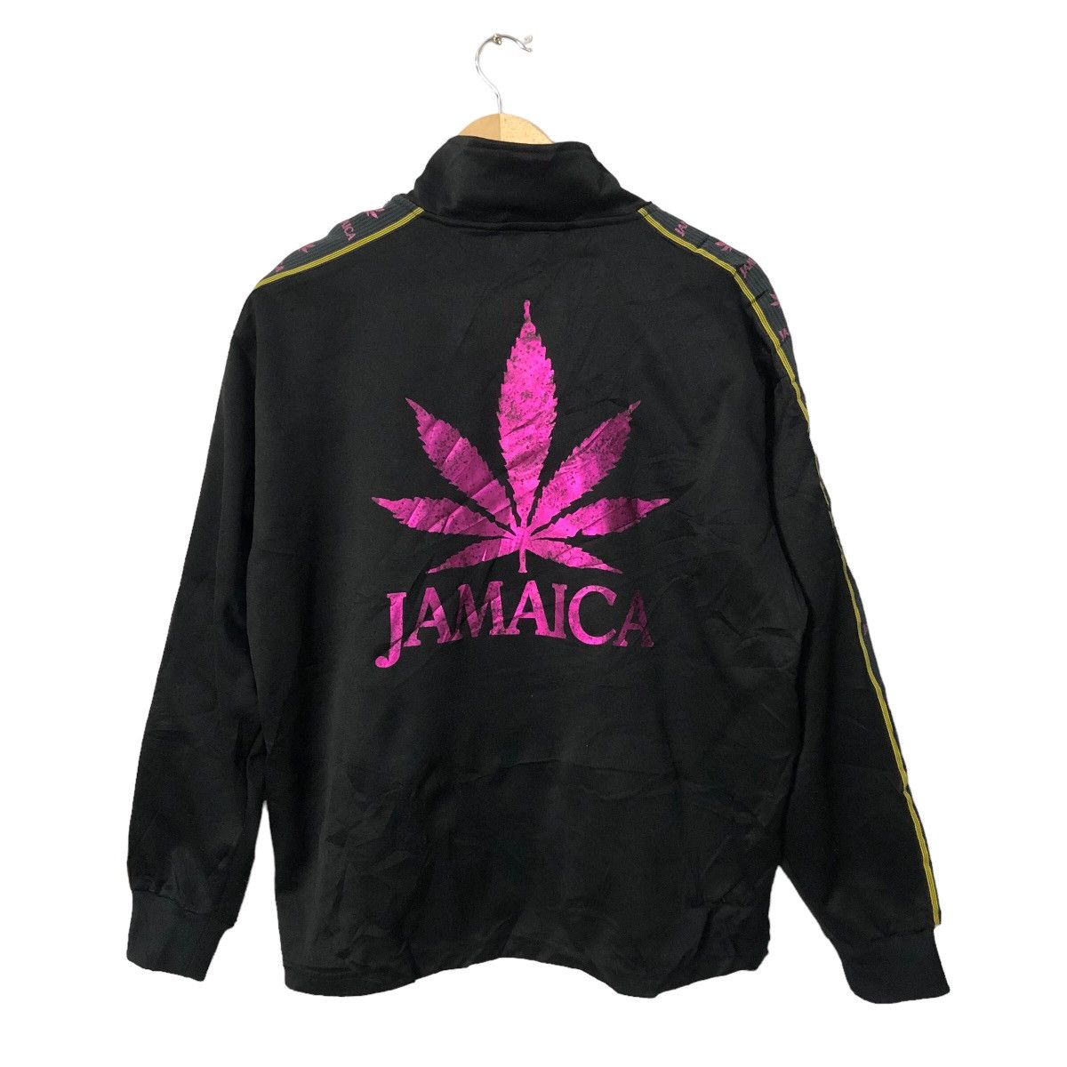 Bob Marley Vintage Jamaica Rasta Spirits Big Logo Zipper Ups Jacket Size US XL / EU 56 / 4 - 8 Thumbnail