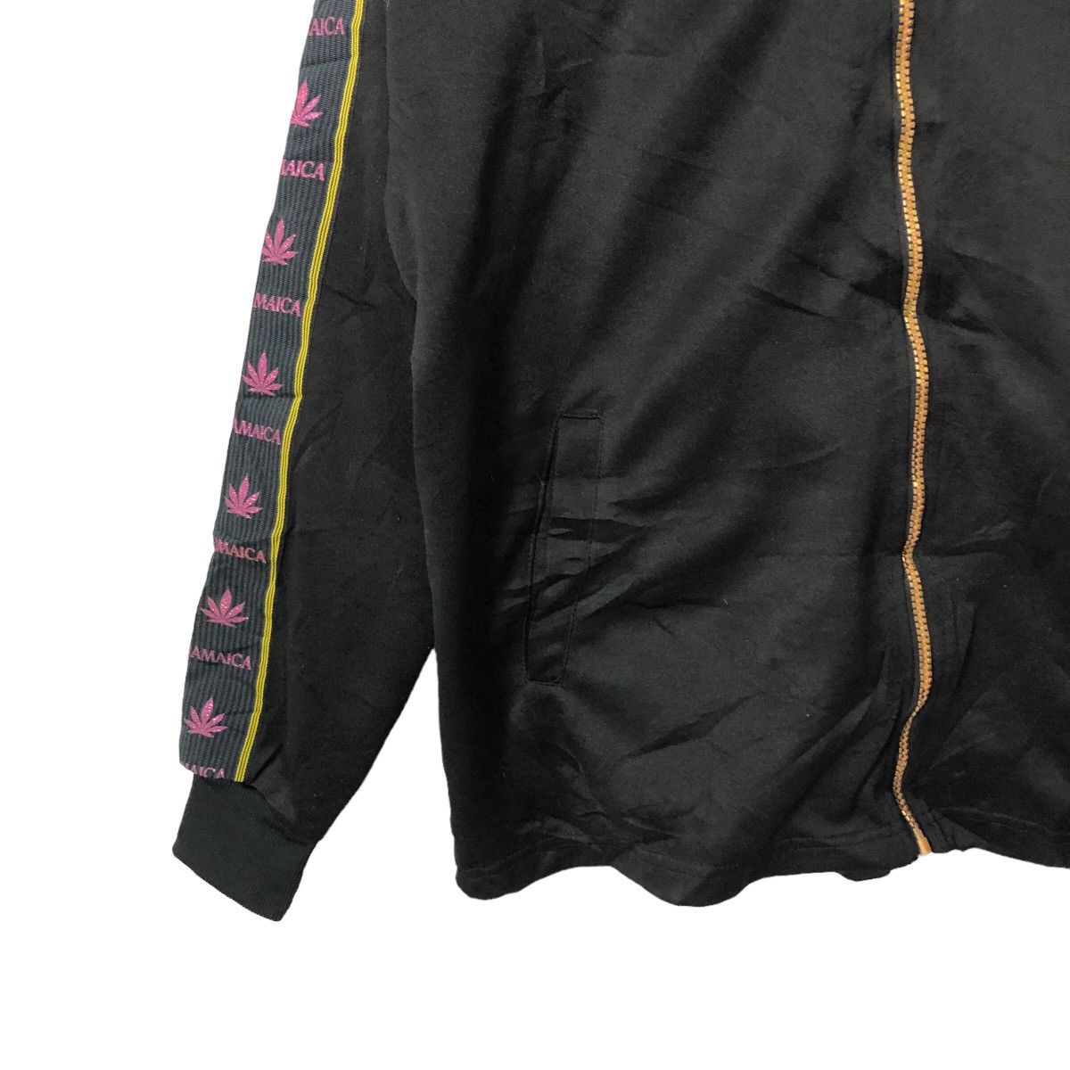 Bob Marley Vintage Jamaica Rasta Spirits Big Logo Zipper Ups Jacket Size US XL / EU 56 / 4 - 4 Thumbnail