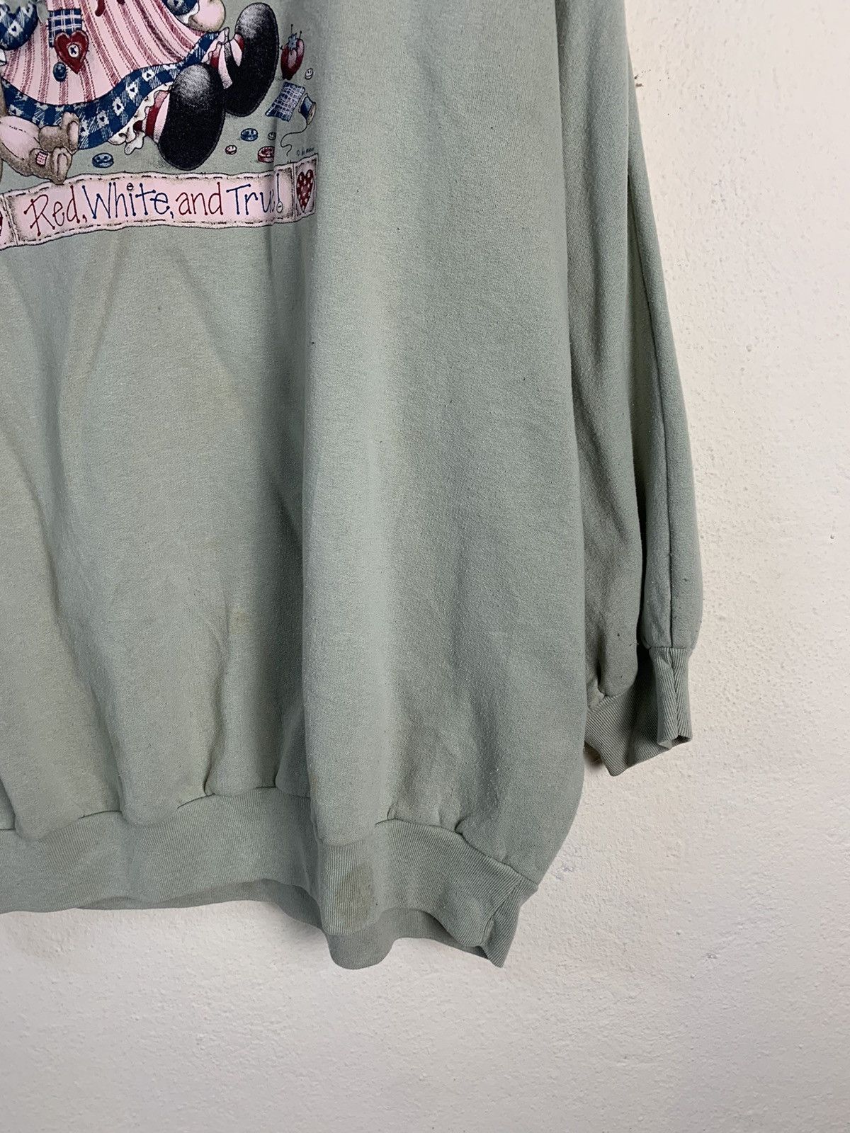 Hanes Vintage Hanes Born In The USA Sweatshirt Size US XXL / EU 58 / 5 - 2 Thumbnail