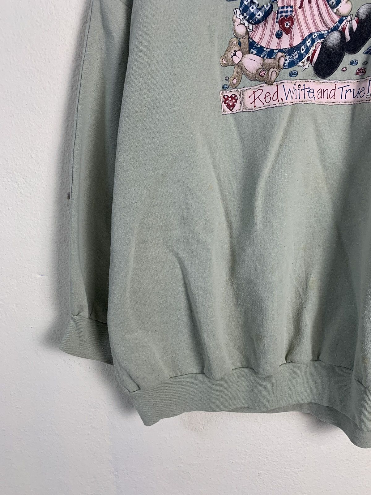 Hanes Vintage Hanes Born In The USA Sweatshirt Size US XXL / EU 58 / 5 - 3 Thumbnail
