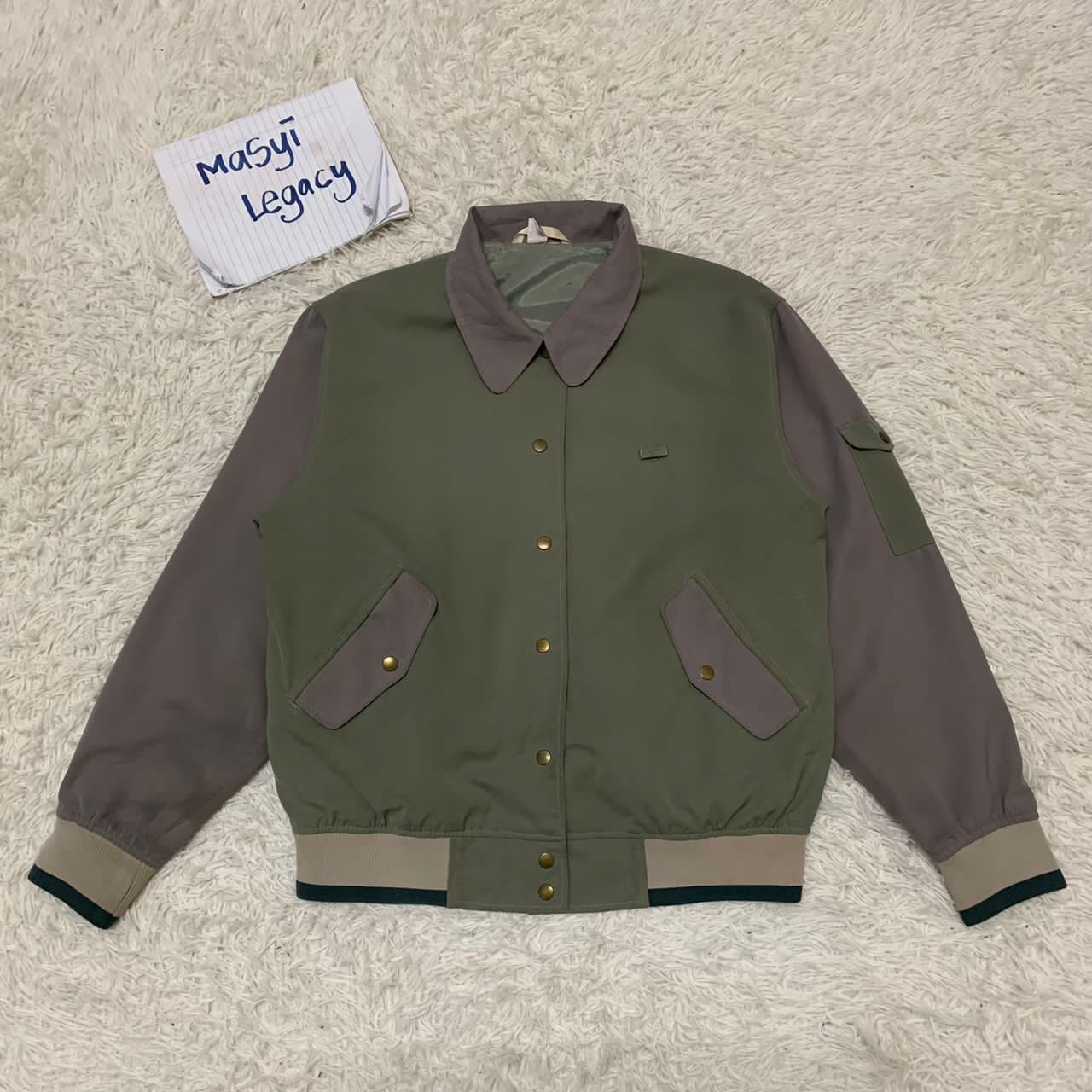 Honda Vintage Joyful Honda varsity jacket Size US M / EU 48-50 / 2 - 2 Thumbnail