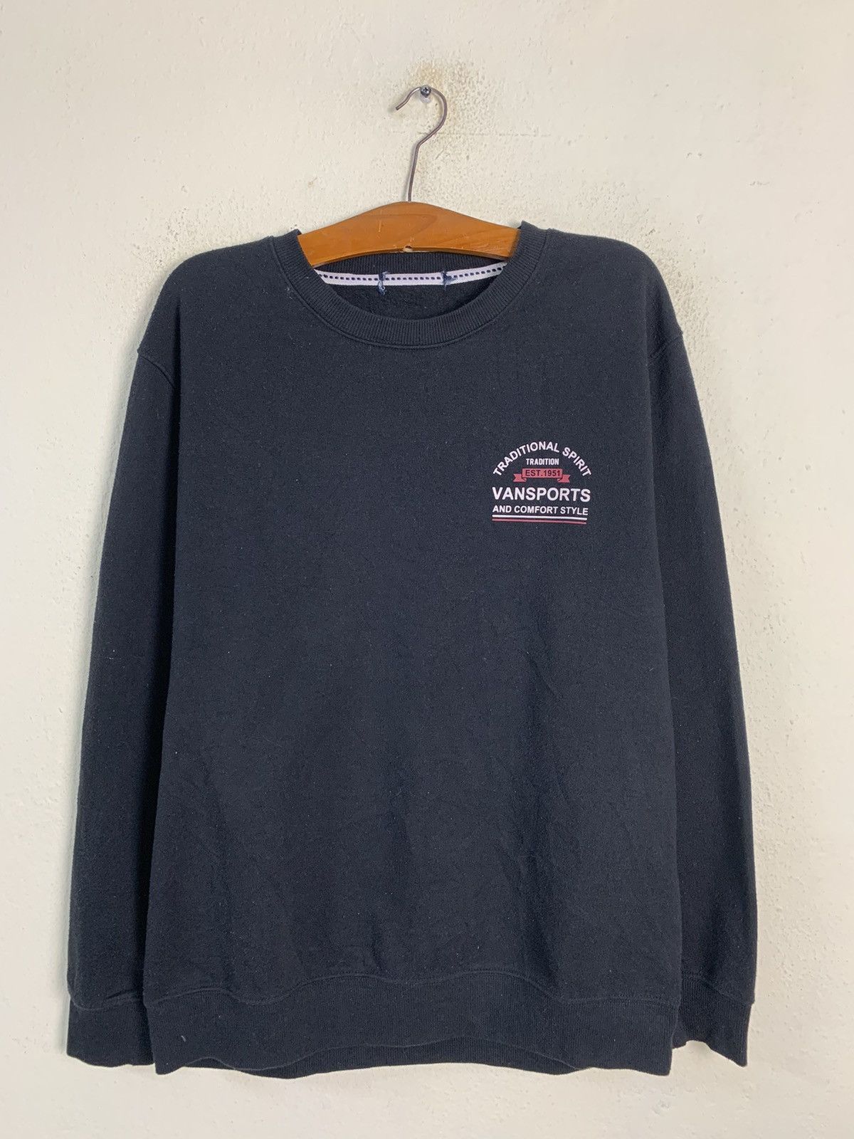 Japanese Brand Vansport Spellout Sweatshirt Size US L / EU 52-54 / 3 - 7 Thumbnail