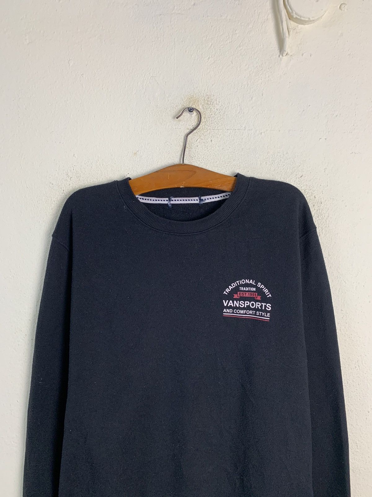 Japanese Brand Vansport Spellout Sweatshirt Size US L / EU 52-54 / 3 - 10 Thumbnail