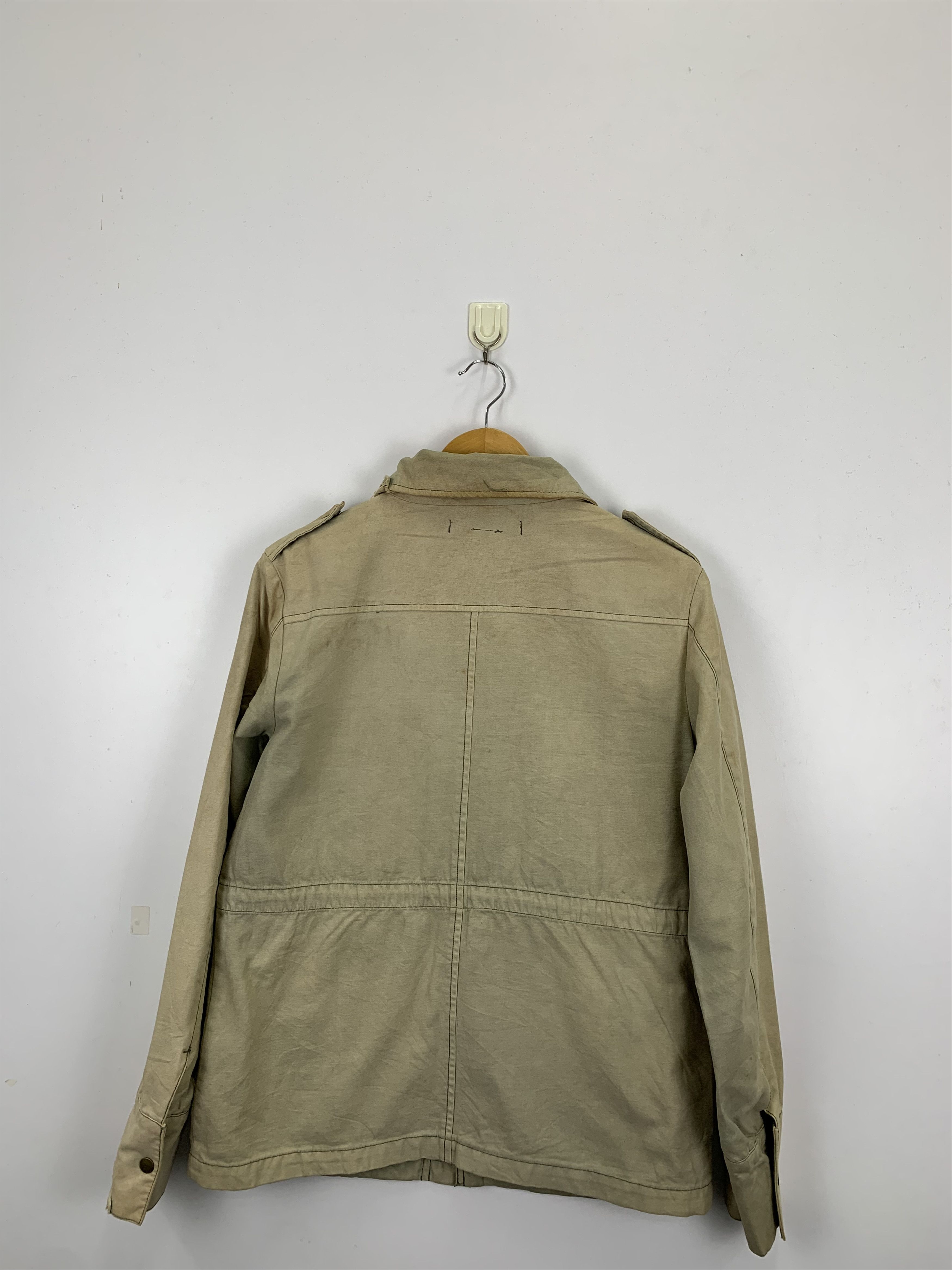 Japanese Brand Vintage Japanese Brand Military Bomber Denim Jacket J0847 Size US M / EU 48-50 / 2 - 3 Thumbnail
