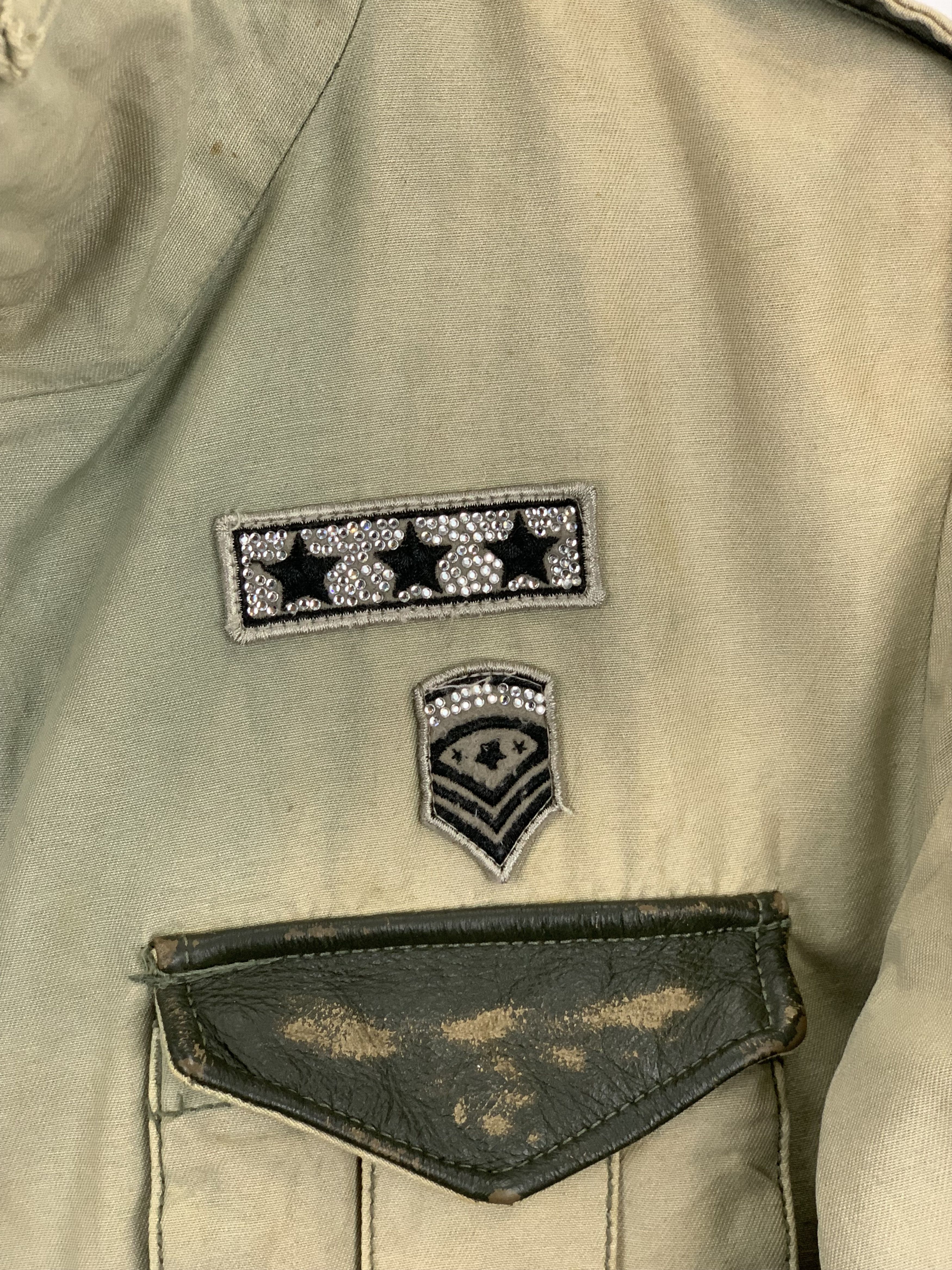 Japanese Brand Vintage Japanese Brand Military Bomber Denim Jacket J0847 Size US M / EU 48-50 / 2 - 6 Thumbnail