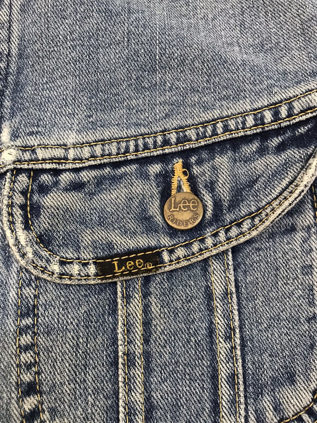 Lee Vtg Lee Riders Left Hand Denim Jacket Made in Japan Size US M / EU 48-50 / 2 - 7 Thumbnail