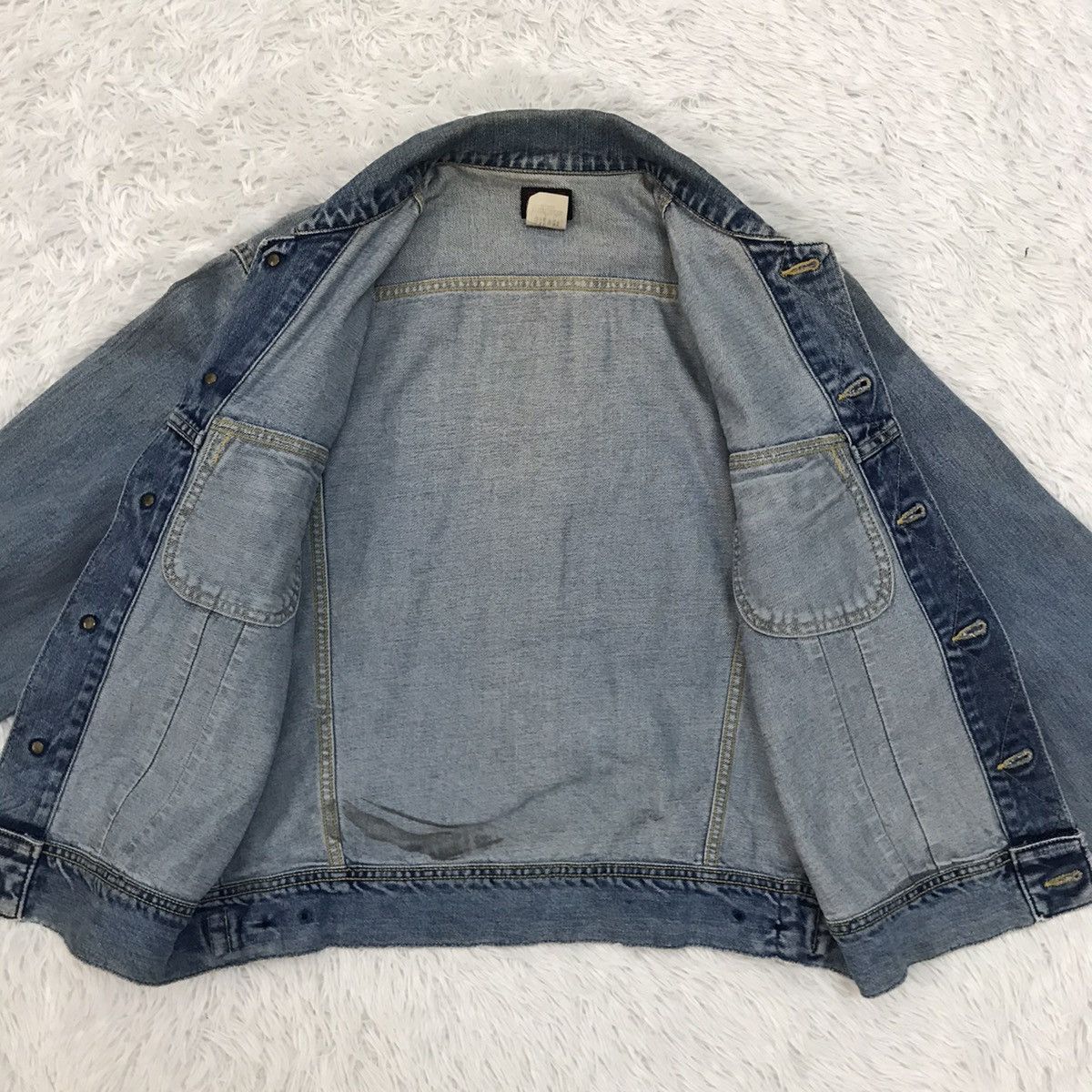 Lee Vtg Lee Riders Left Hand Denim Jacket Made in Japan Size US M / EU 48-50 / 2 - 15 Thumbnail