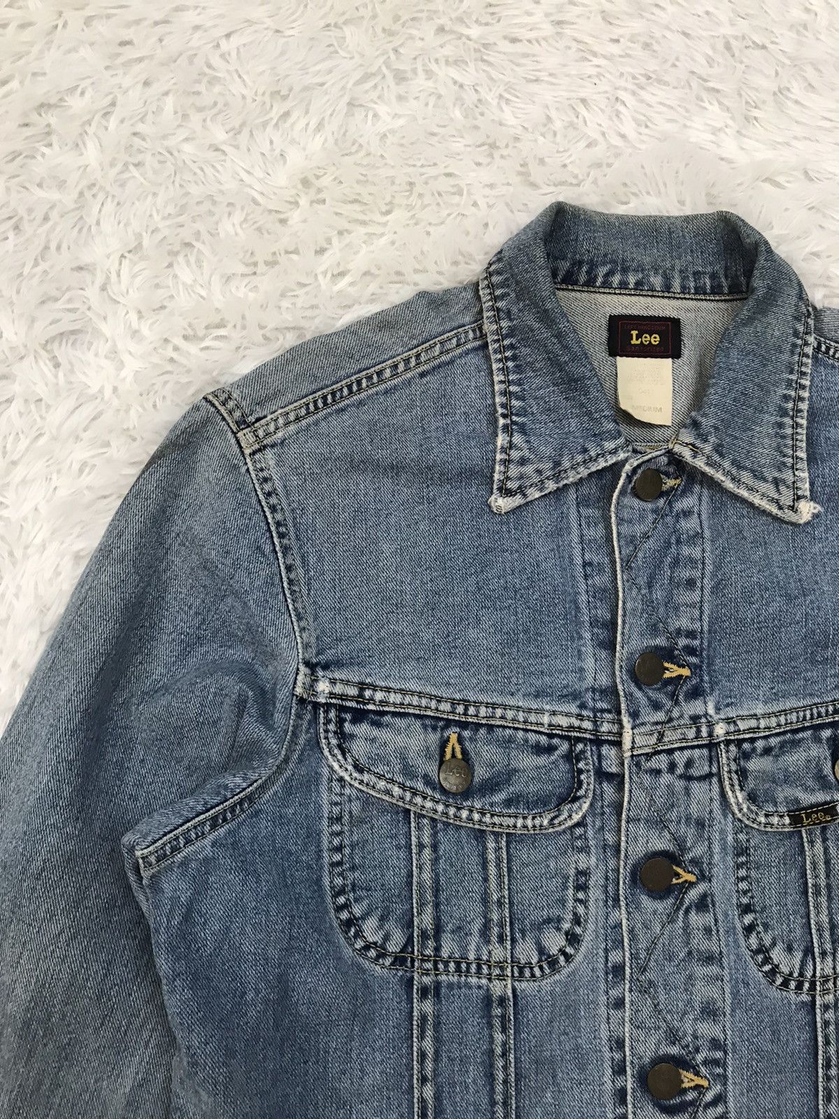 Lee Vtg Lee Riders Left Hand Denim Jacket Made in Japan Size US M / EU 48-50 / 2 - 3 Thumbnail