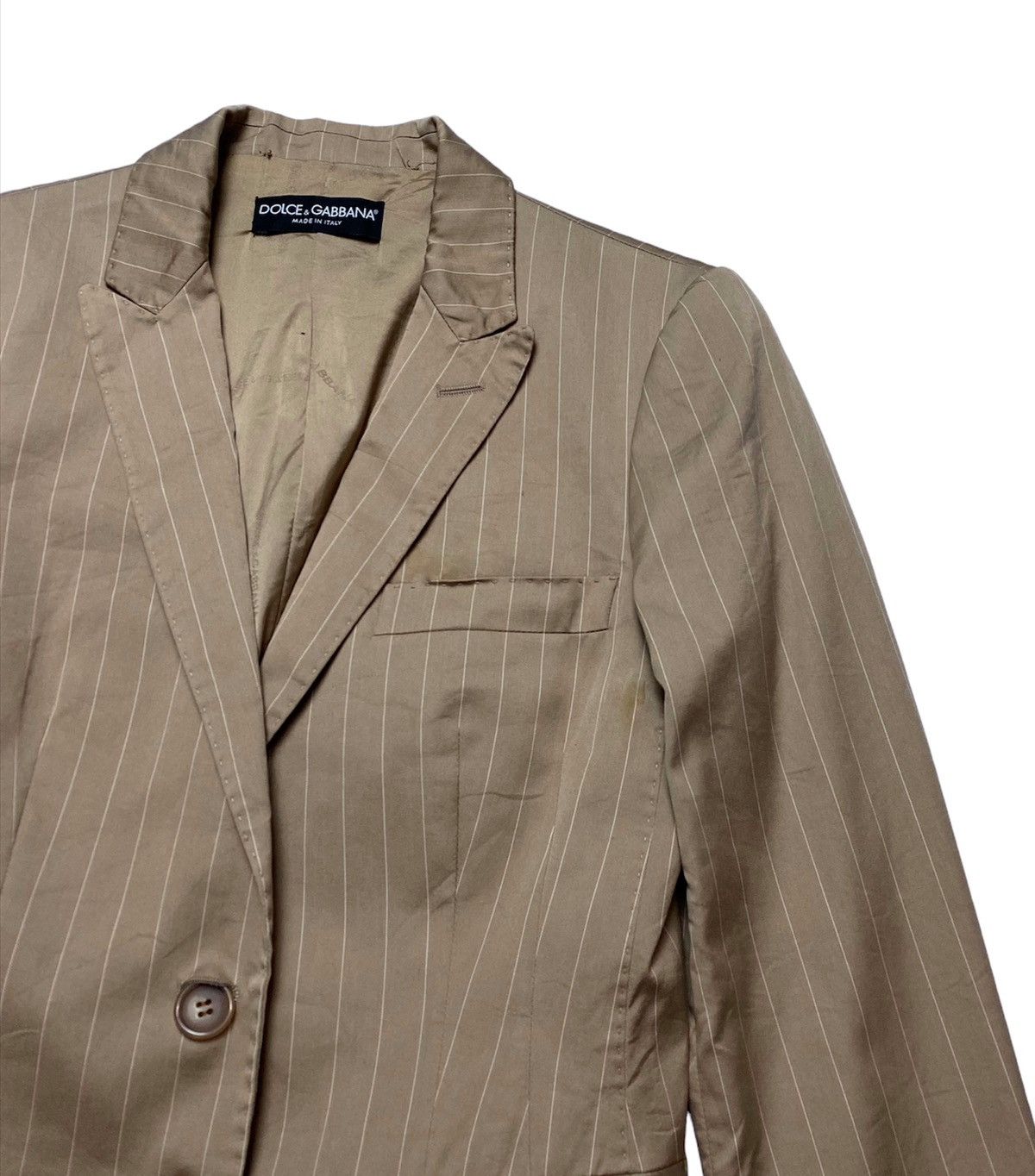 Dolce & Gabbana Rare D&G Dolce Gabbana Croptop Style Blazer Jacket Size S / US 4 / IT 40 - 4 Thumbnail