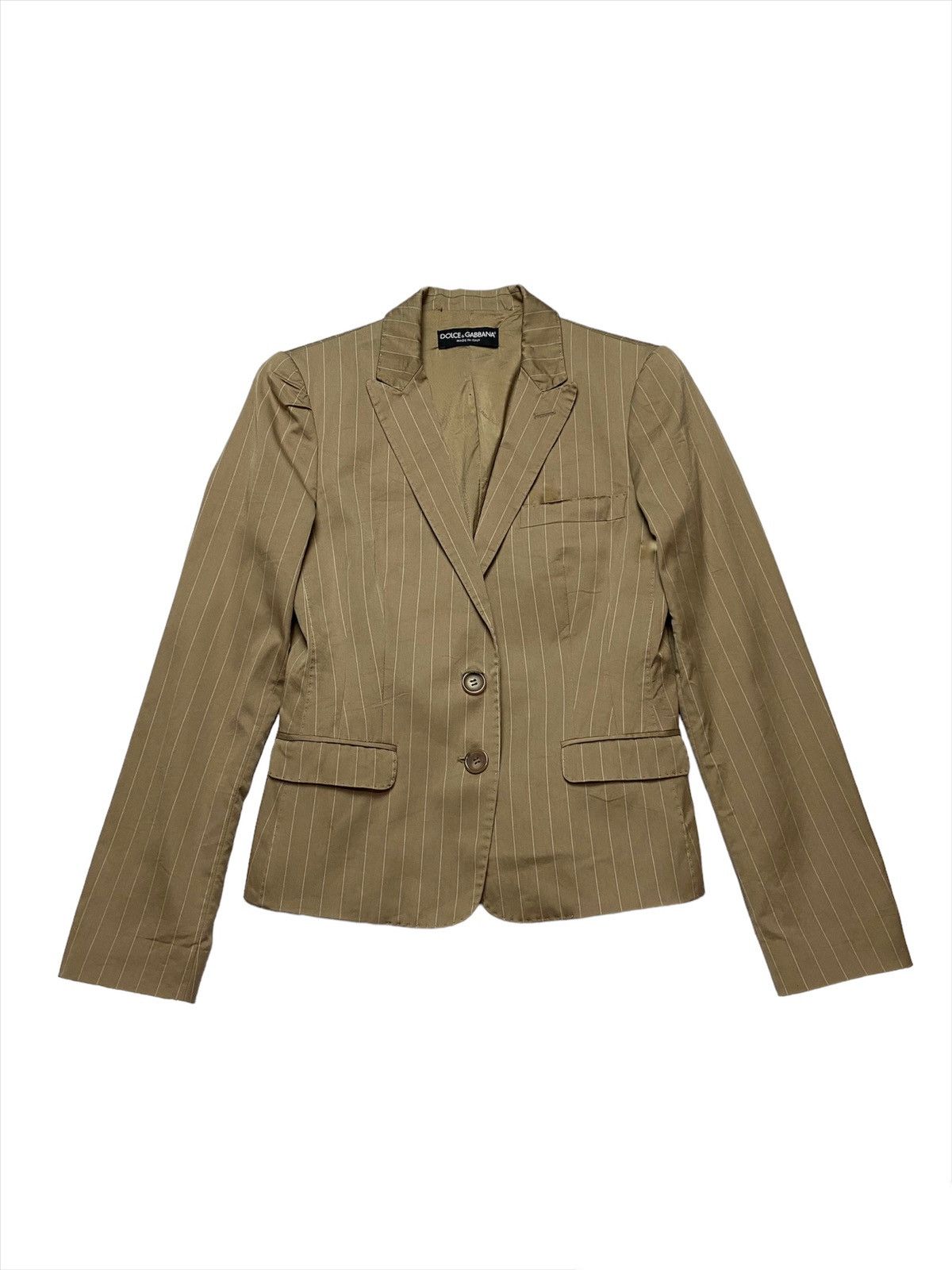 Dolce & Gabbana Rare D&G Dolce Gabbana Croptop Style Blazer Jacket Size S / US 4 / IT 40 - 1 Thumbnail