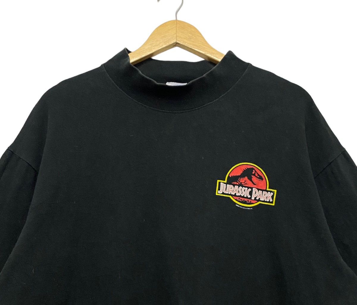 Universal Studios × Vintage Vtg 1992 Jurassic Park Universal Studios Long Sleeve Tshirt Size US L / EU 52-54 / 3 - 4 Thumbnail