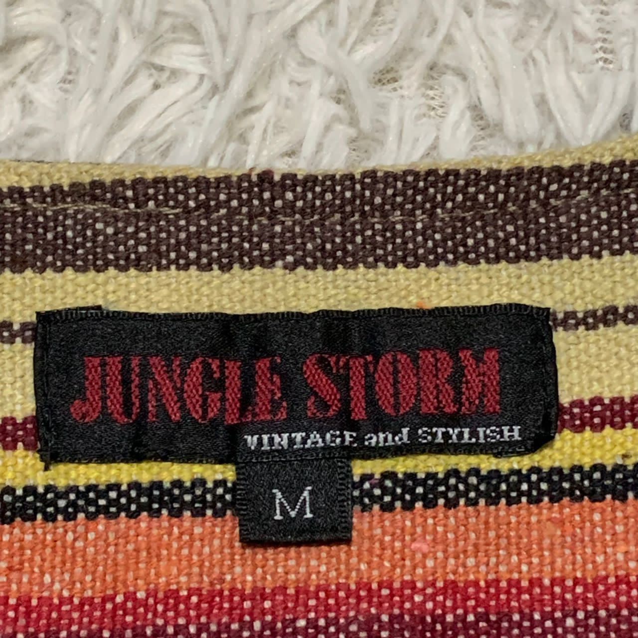 Japanese Brand Jungle storm vintage and stylish vest Size US S / EU 44-46 / 1 - 8 Thumbnail
