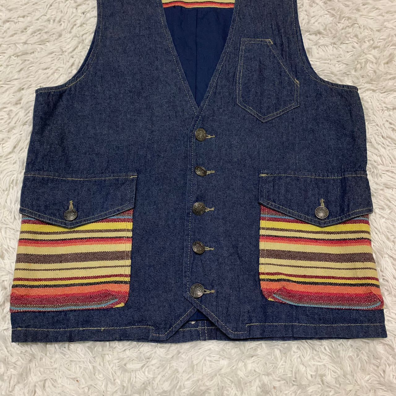 Japanese Brand Jungle storm vintage and stylish vest Size US S / EU 44-46 / 1 - 4 Thumbnail