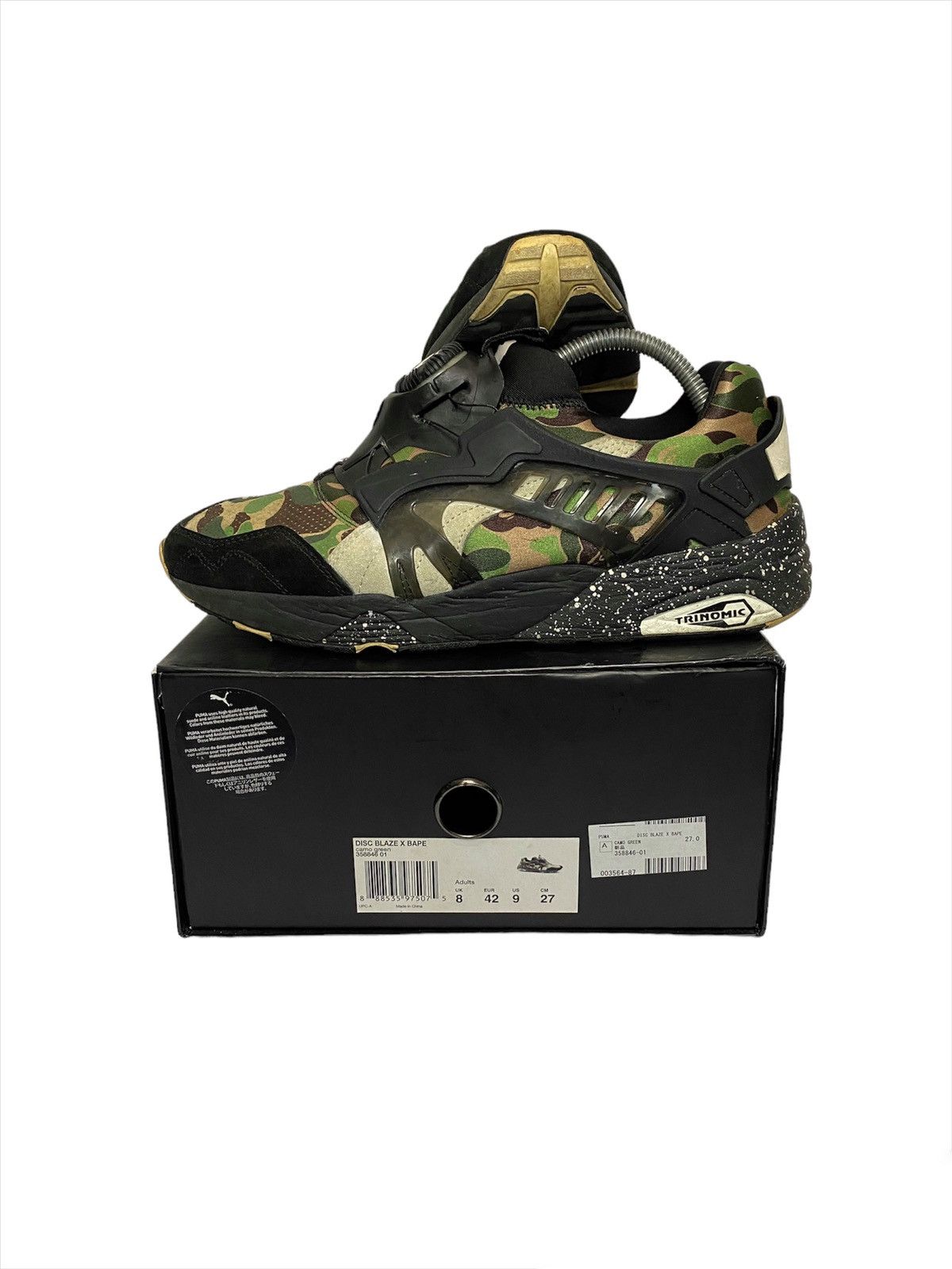 Bape × Puma Bape x Puma Disc Blaze Size US 9 / EU 42 - 9 Thumbnail