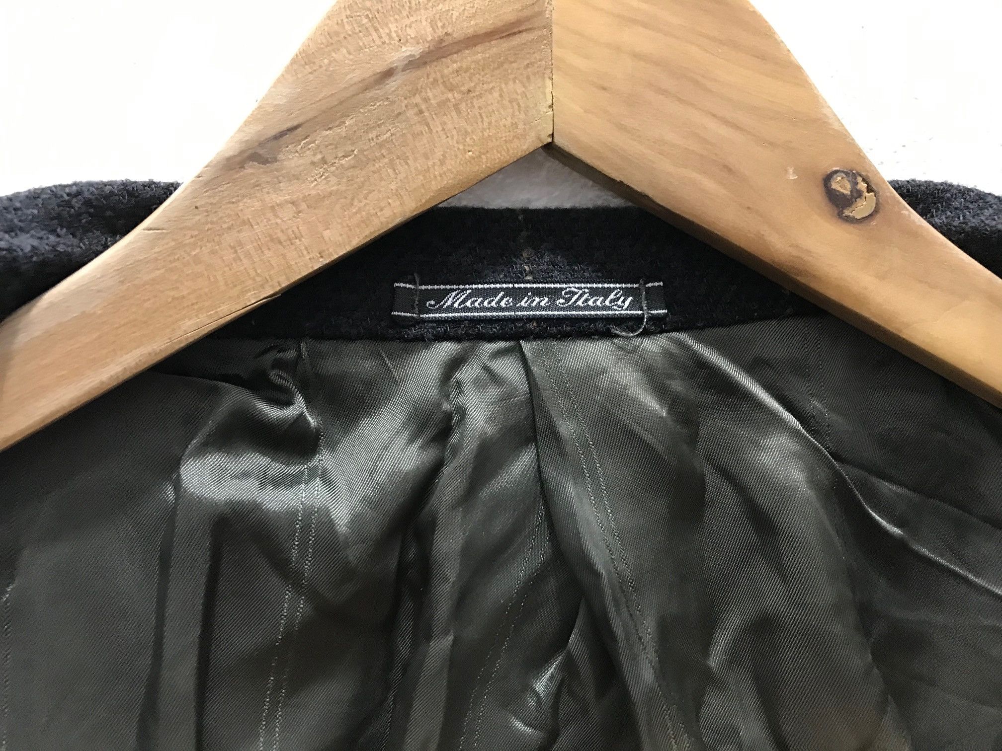 Gianni Valentino Vintage Gianni Versace Wool Coat Jacket Size US M / EU 48-50 / 2 - 8 Thumbnail