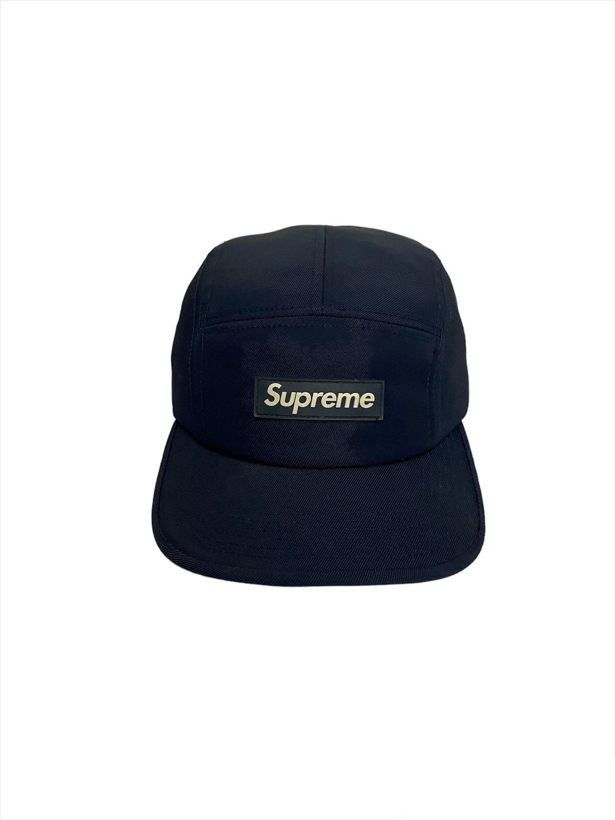 Supreme Supreme Box Logo Camp Cap Dark Blue Hat Size ONE SIZE - 2 Thumbnail