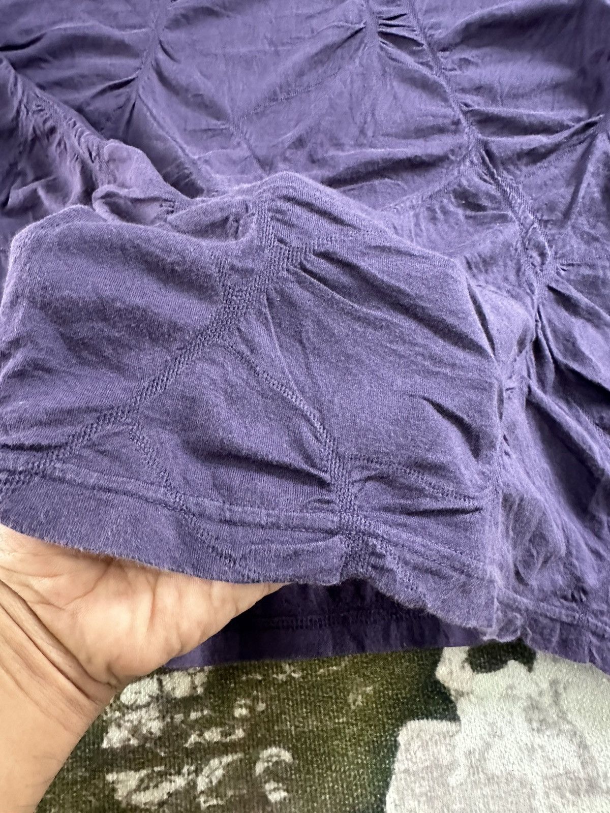 Issey Miyake SS12- Plantation by Issey Miyake pleated fabric tee Size US M / EU 48-50 / 2 - 8 Thumbnail