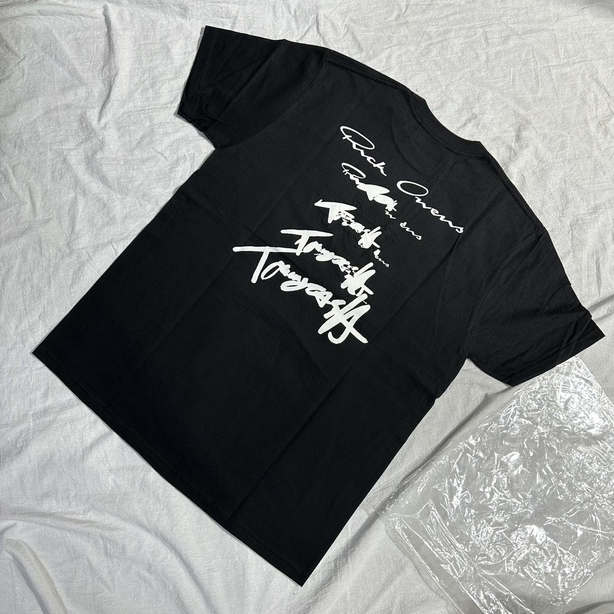 Rick Owens Tommy Cash × Rick Owens T-Shirt Black | Grailed