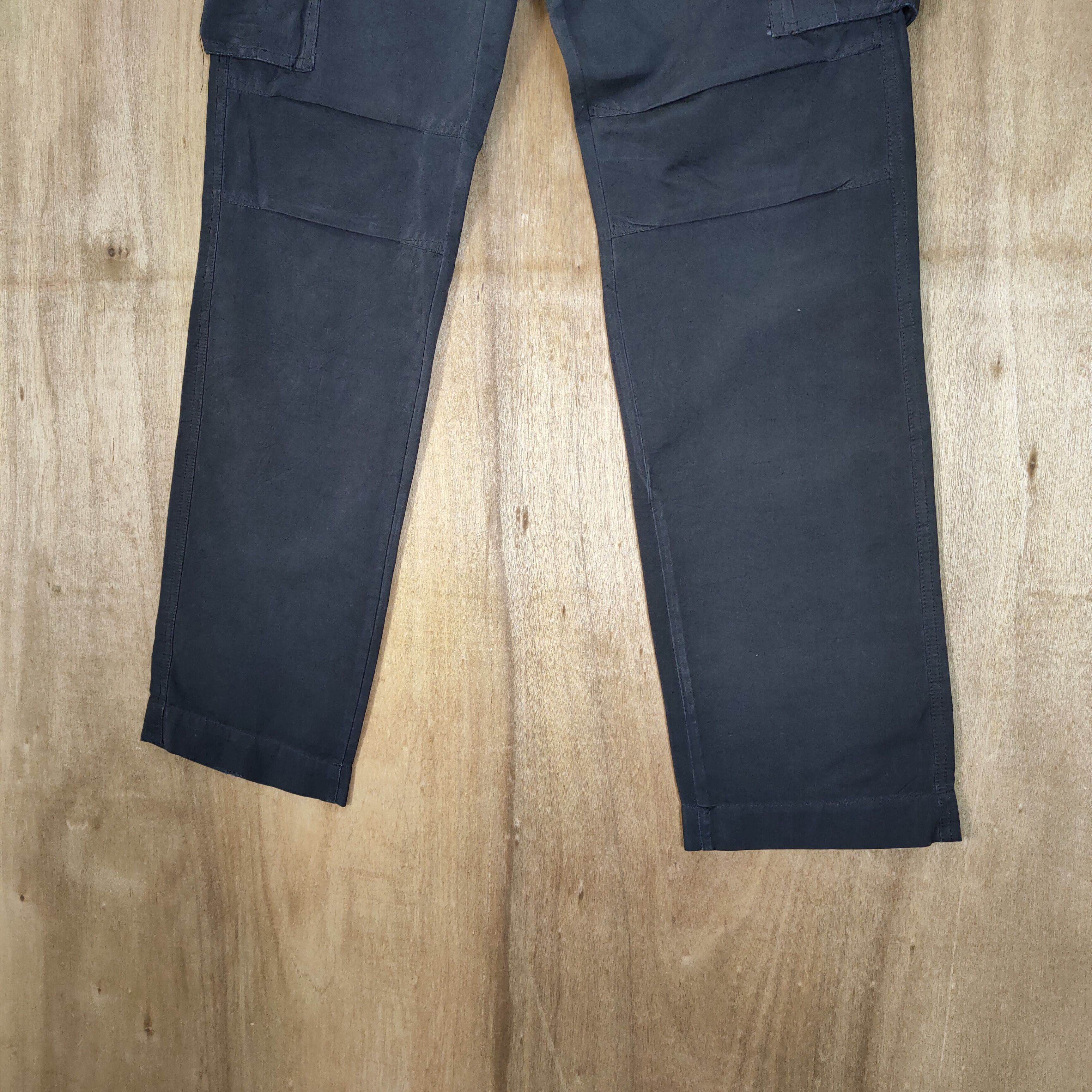 Japanese Brand VINTAGE JAPANESE BLACK CARGO PANTS Size US 30 / EU 46 - 3 Thumbnail