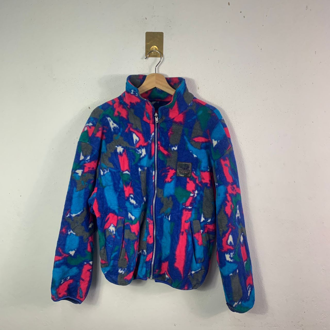 Nordy Polartec Fleece Sweater Jacket Multicolor