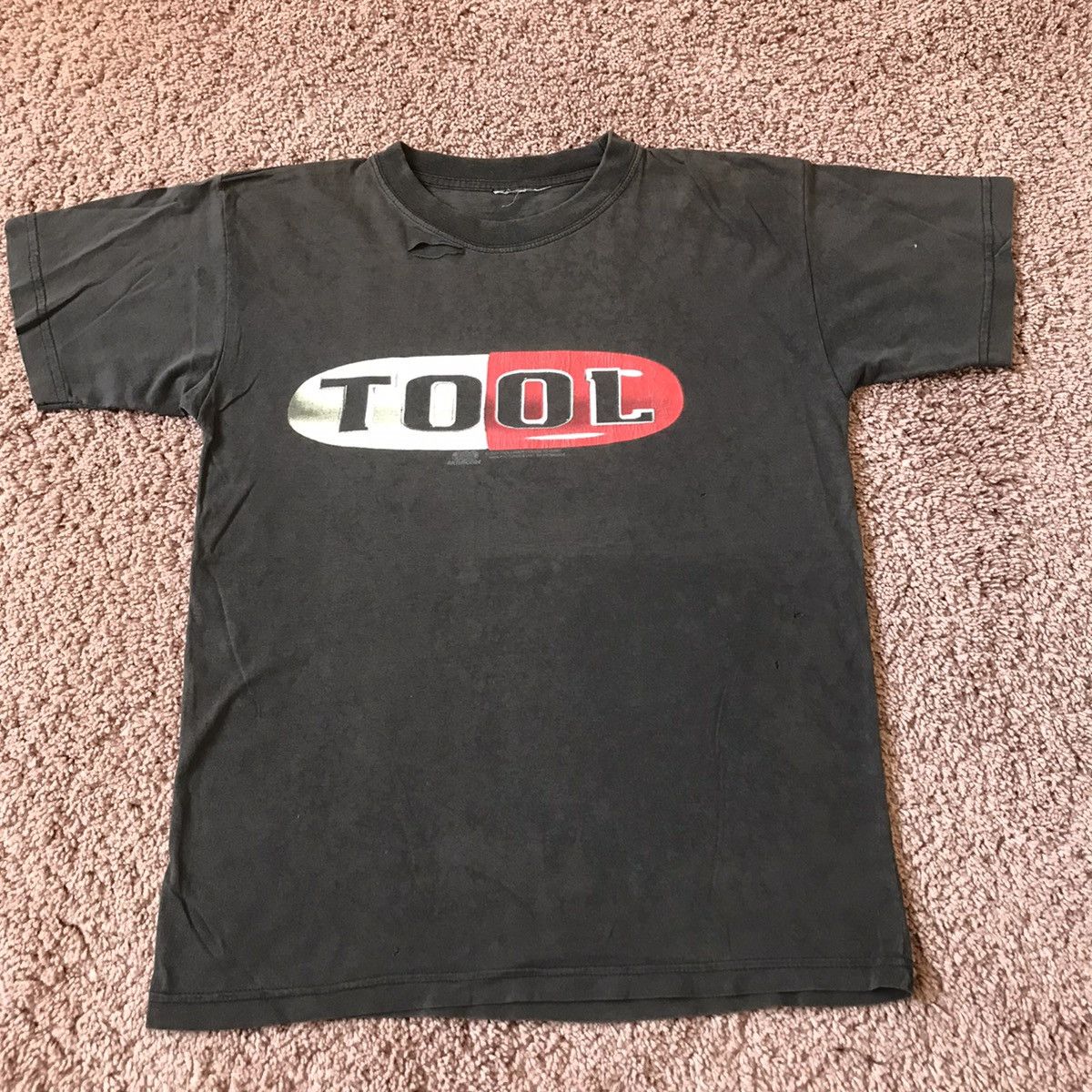 image of Band Tees x Vintage Band Tool 2000 in Black, Men's (Size Small)