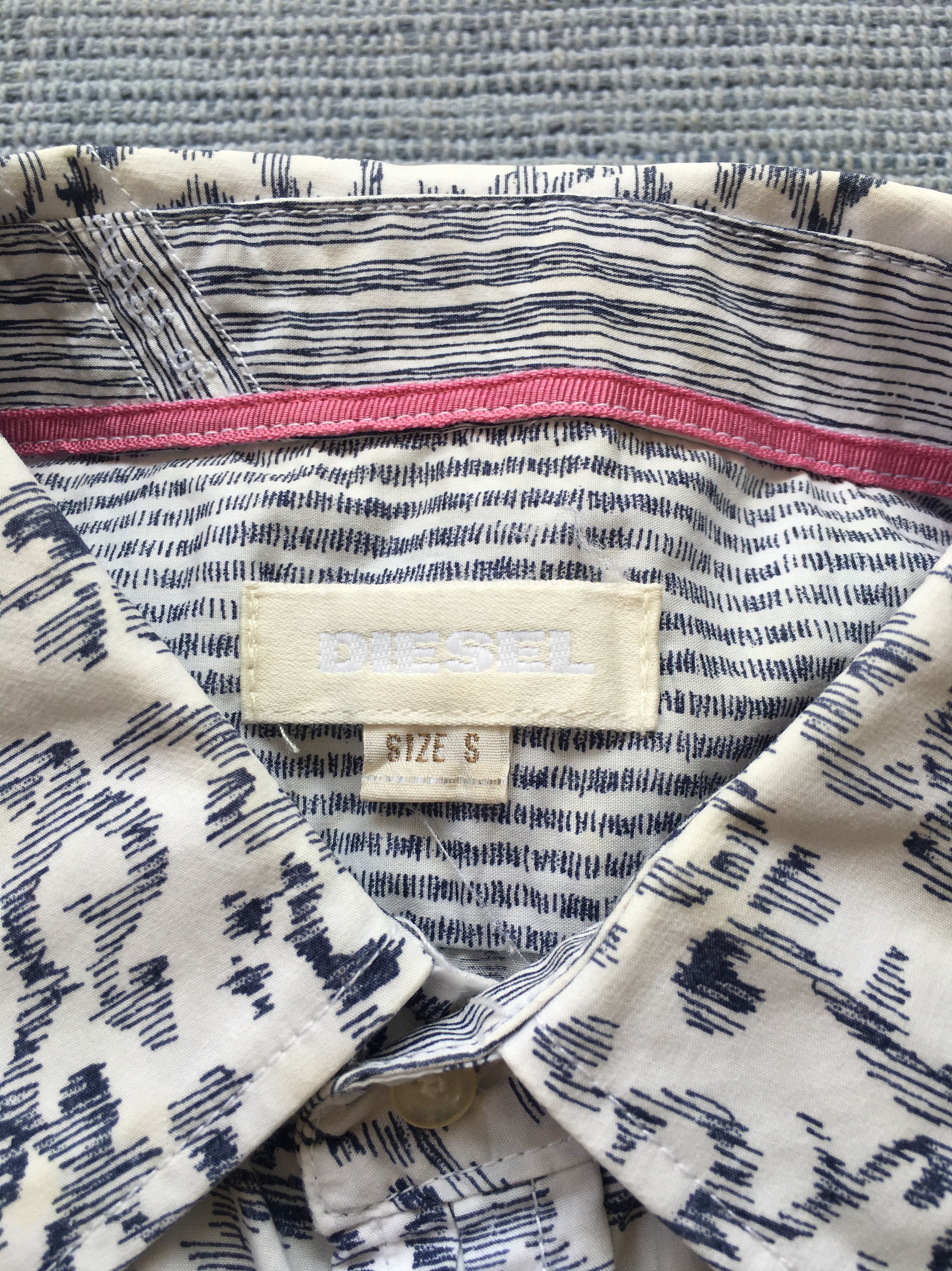 Diesel diesel printed shirt Size US S / EU 44-46 / 1 - 2 Thumbnail